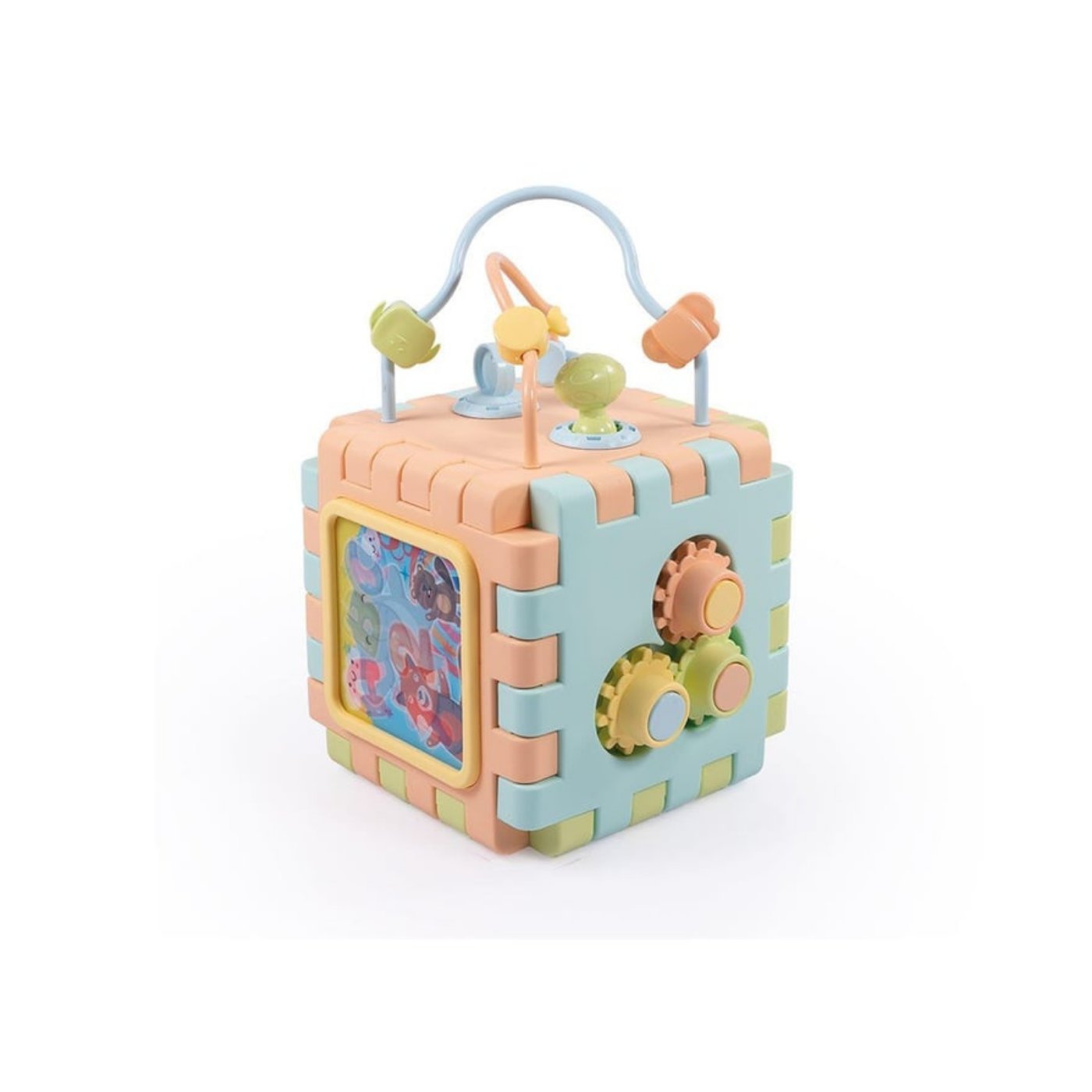 Dolu 2 In 1 Eğitici Küp Ve Puzzle