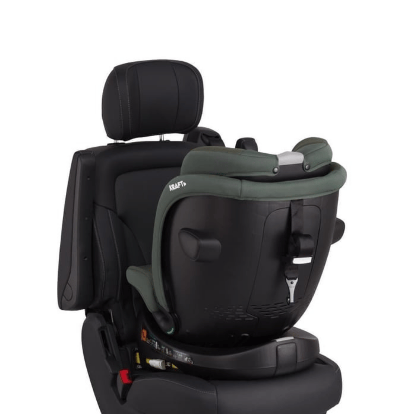 Kraft Ergo Fix i-Size (40-150 cm) 0-36 Kg Oto Koltuğu Gri