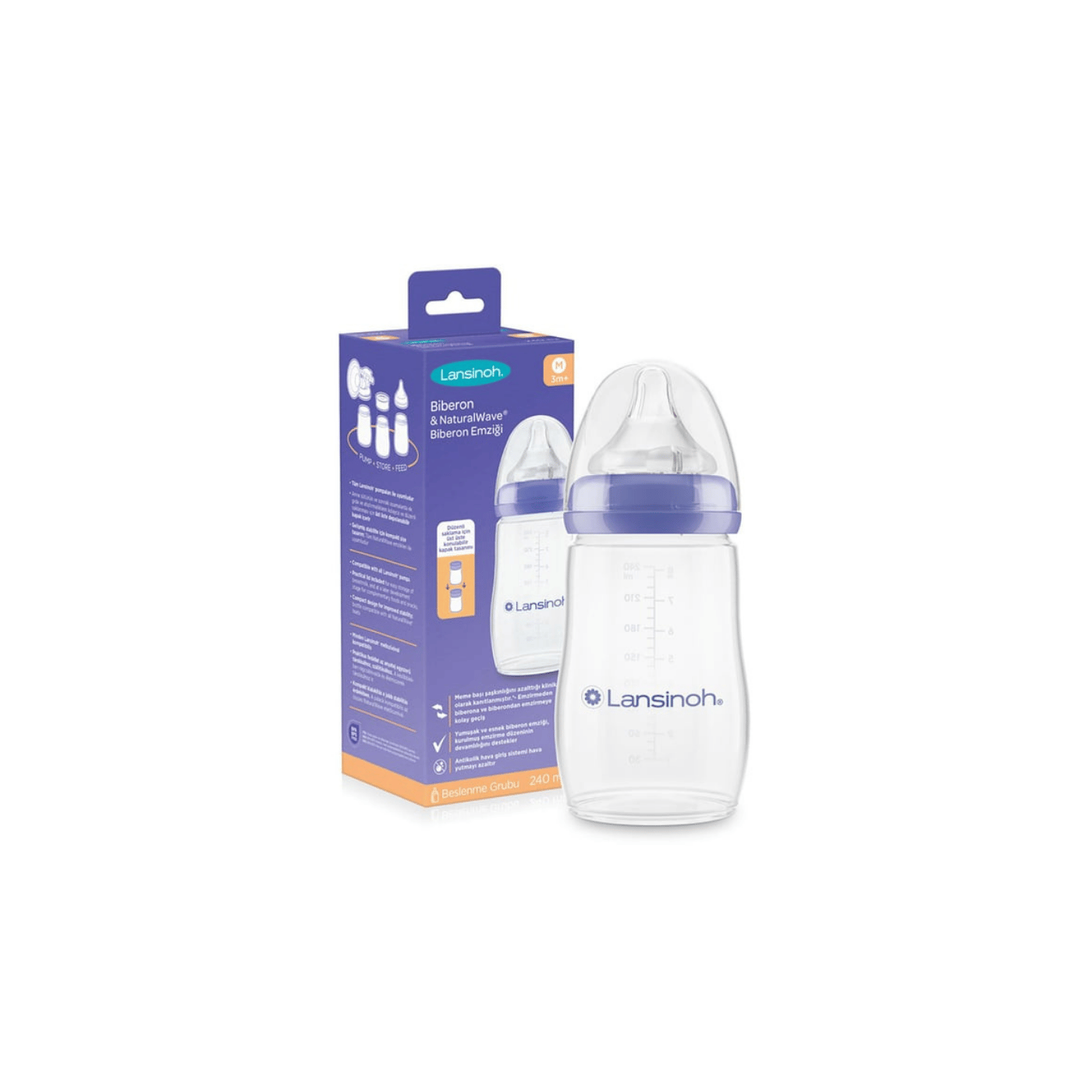 Lansinoh PP Biberon 240 ml