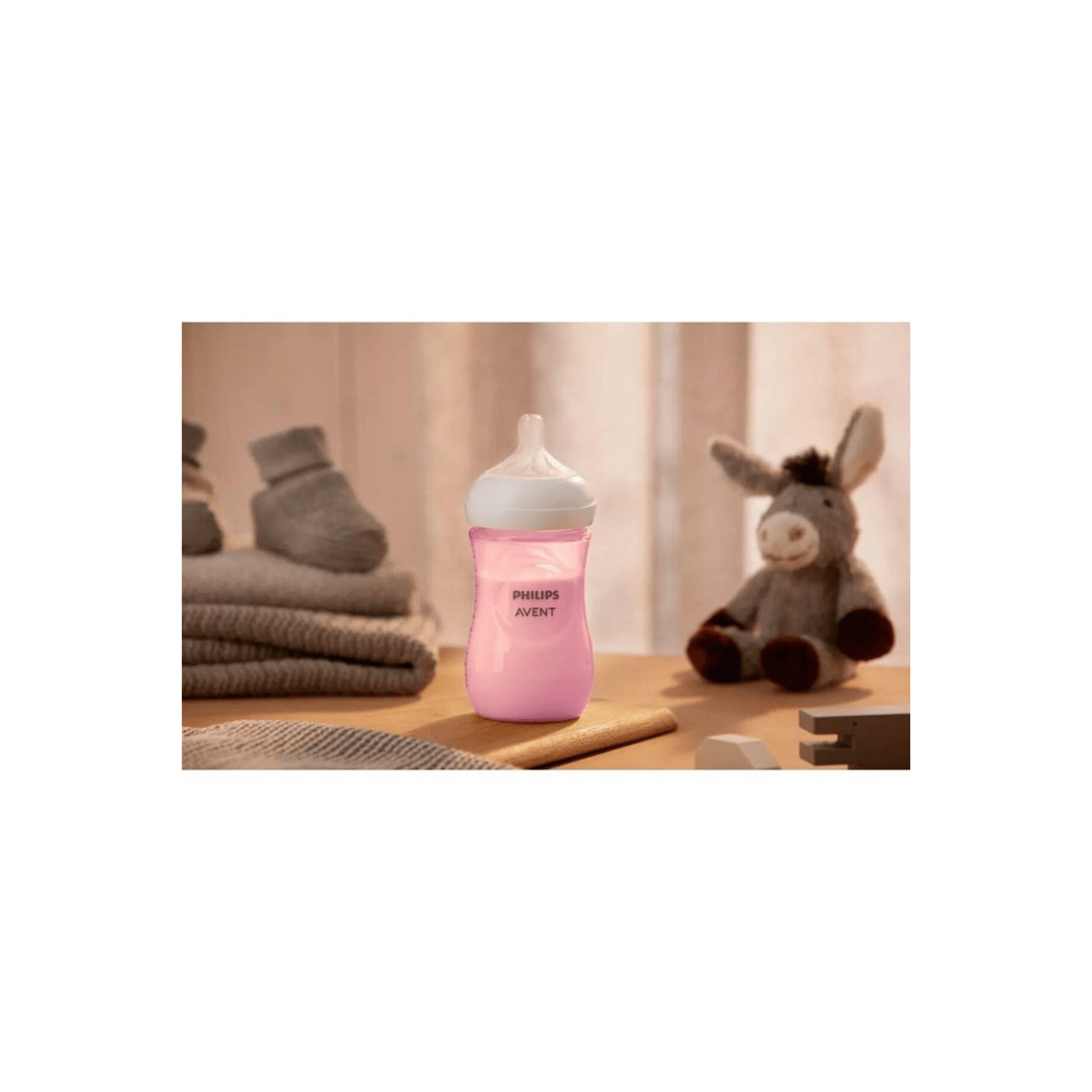 Philips Natural Response PP Pembe Biberon 1+ Ay 260 ml SCY903/11