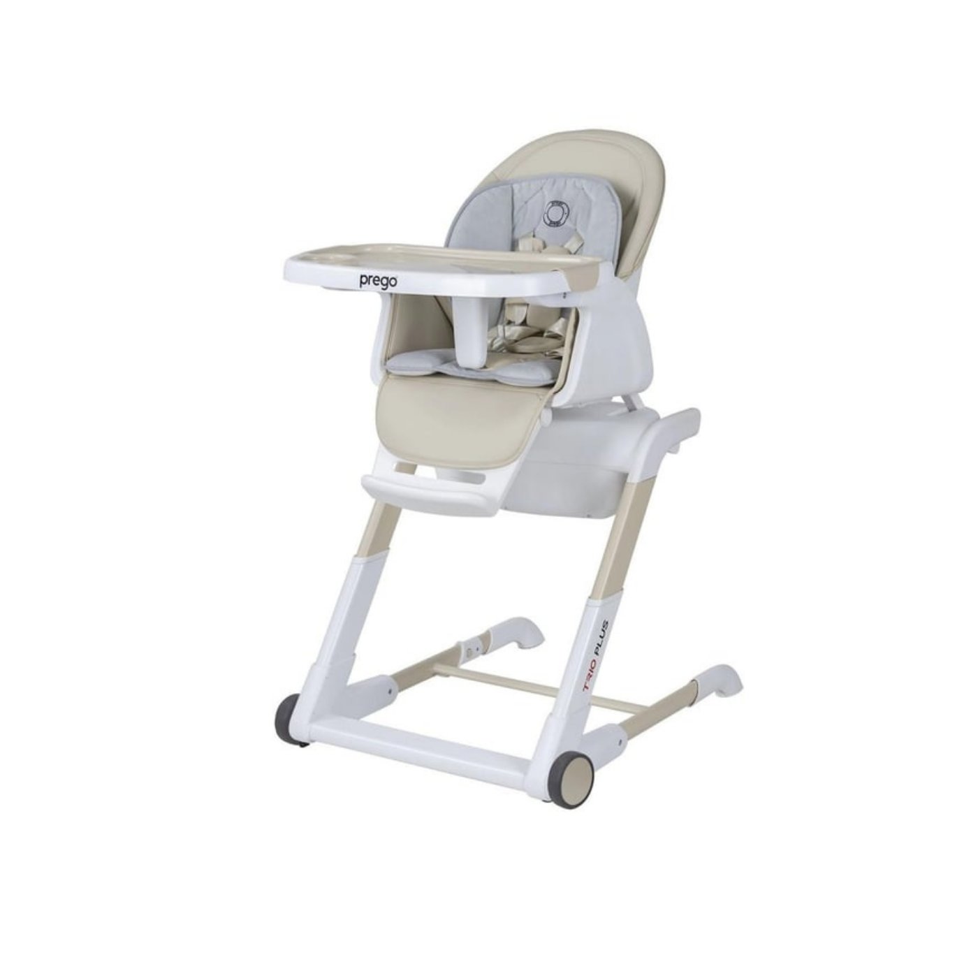 Prego 4029 Trio Plus Elektirikli Mama Sandalyesi Bej