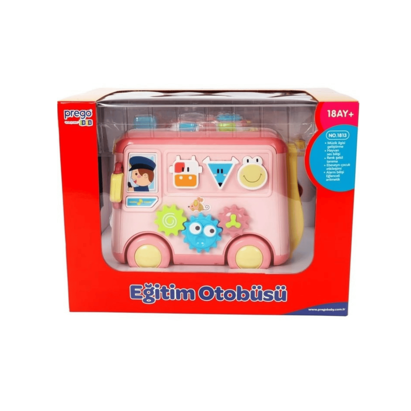 Prego Eğitim Otobüsü Pembe 