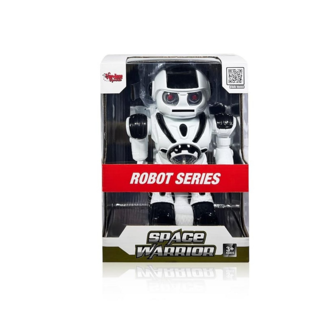 Vardem Işıklı ve Müzikli Disk Atan Uzay Savaşçısı Pilli Robot
