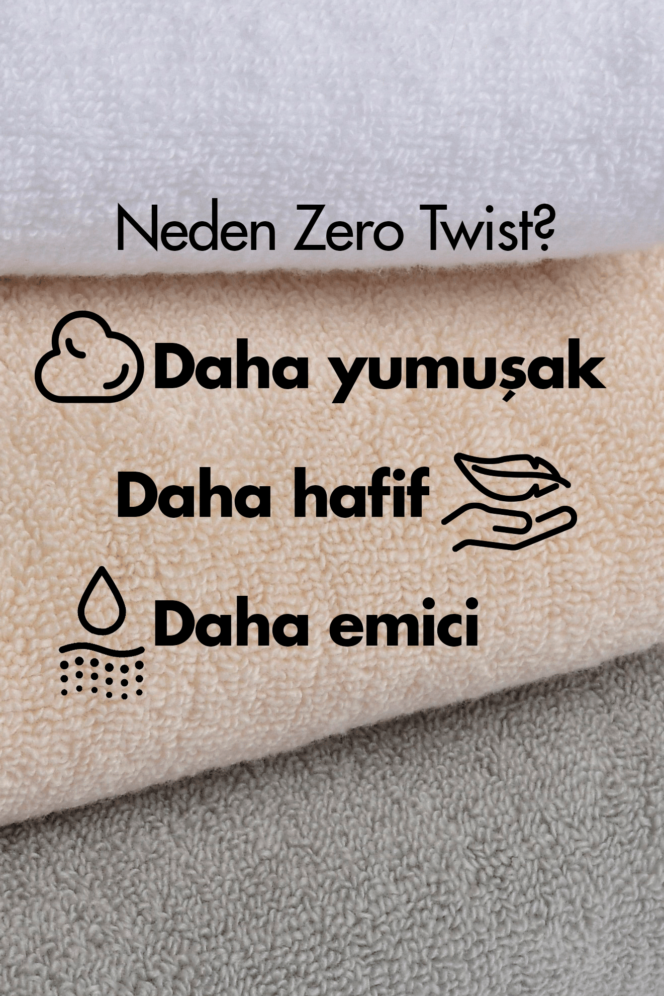 GRİ YÜZ HAVLUSU 