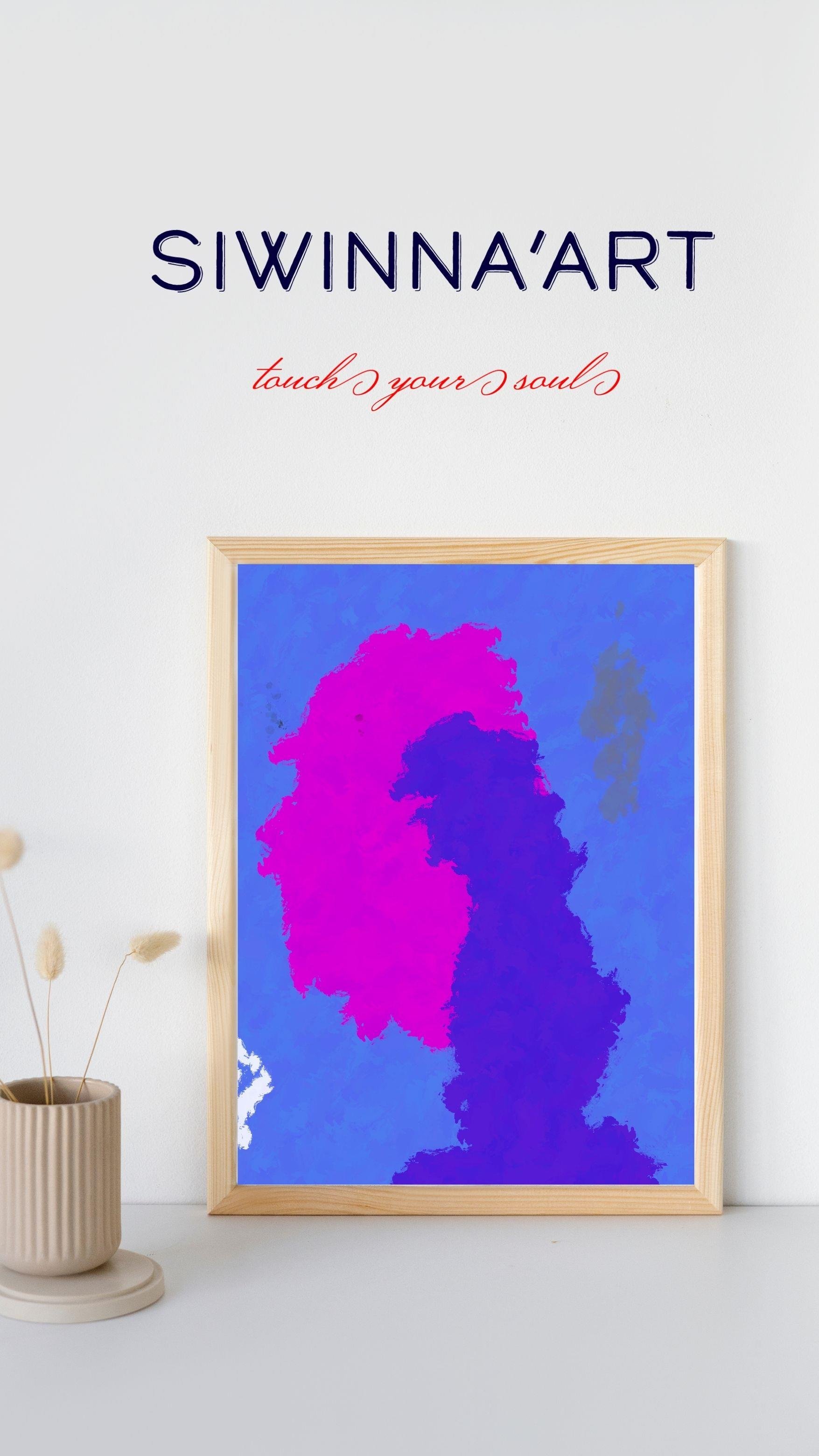 Existence in Blur Kanvas Tablo