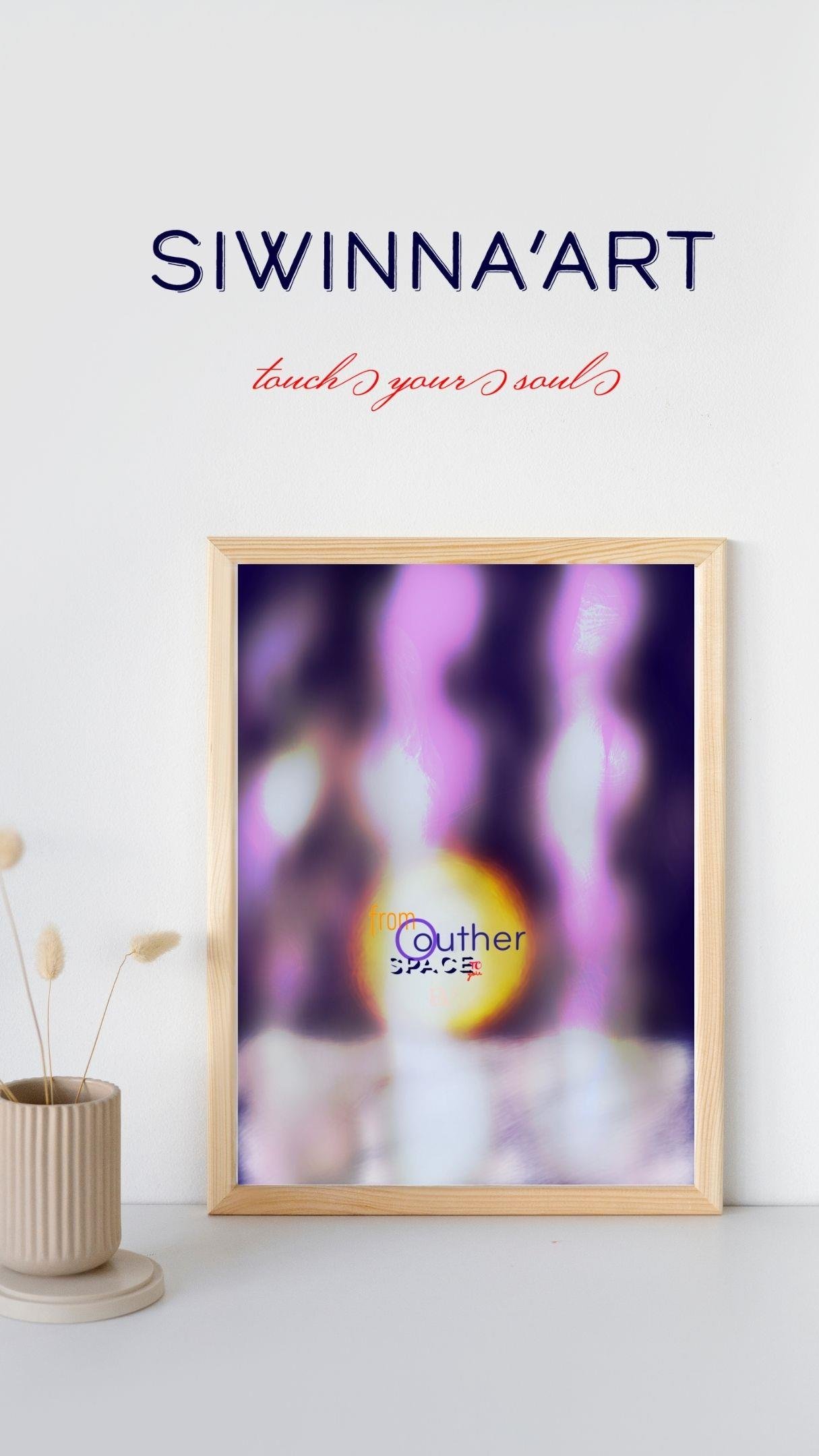 From Outher Spacte to You Kanvas Tablo