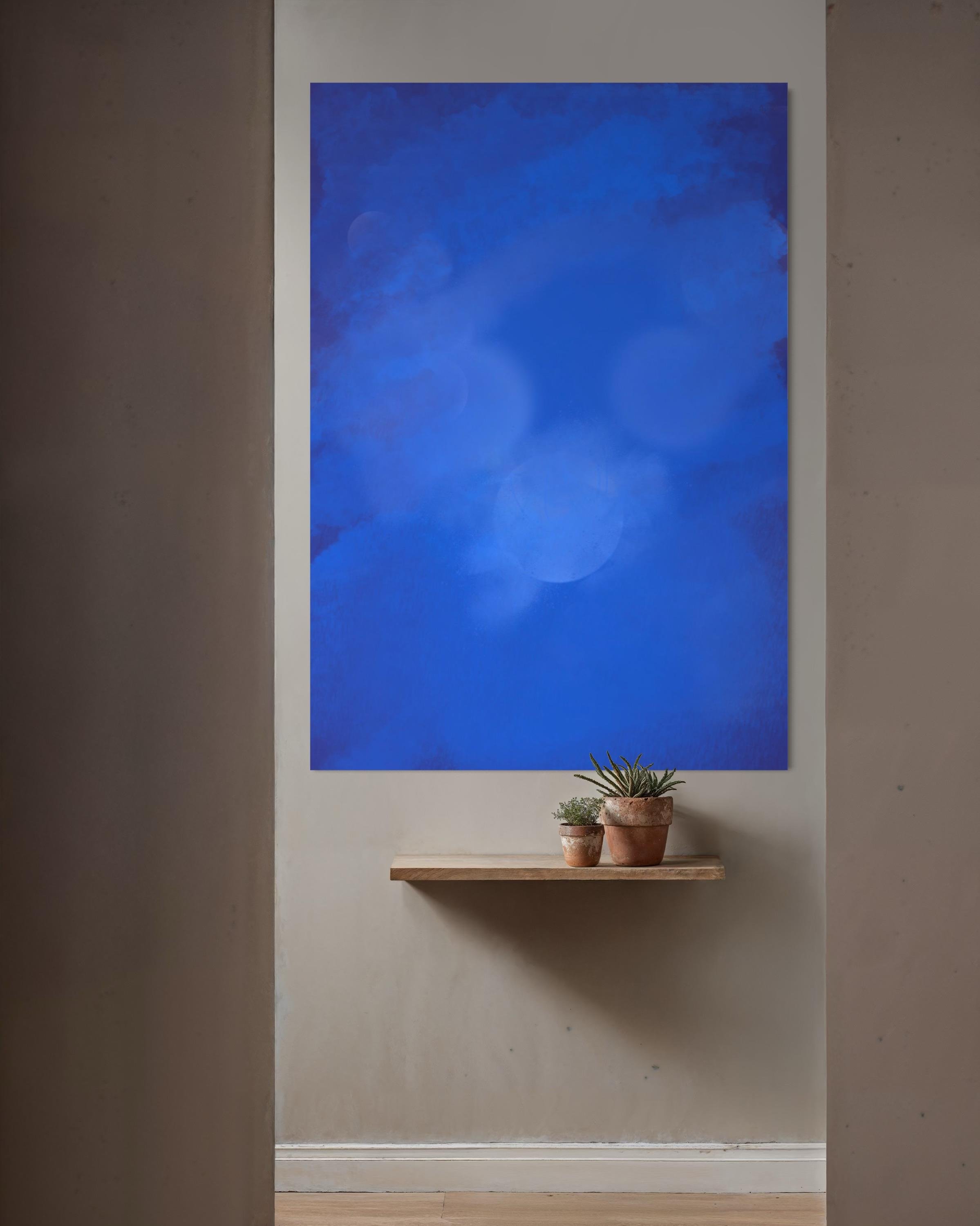 NOCTURNE BLEU ÖZEL TASARIM KANVAS TABLO