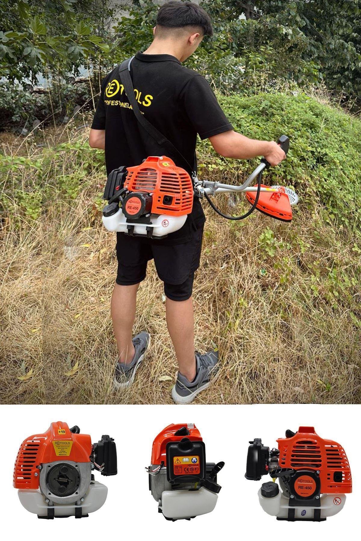 Re-450 Benzinli Yan Tırpan 5.9 Beygir 450-RE