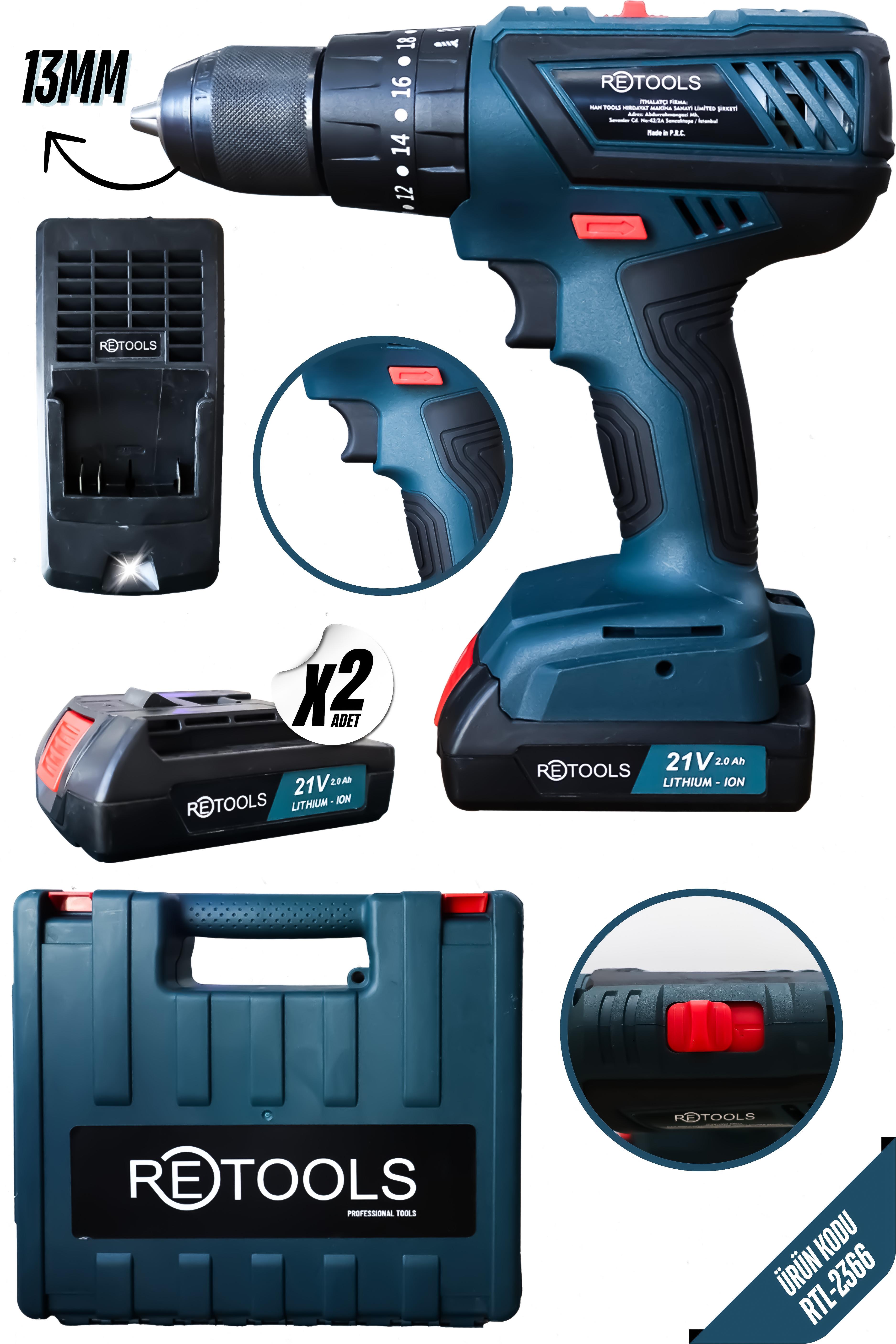 RETOOLS 13 MM VİDALAMA