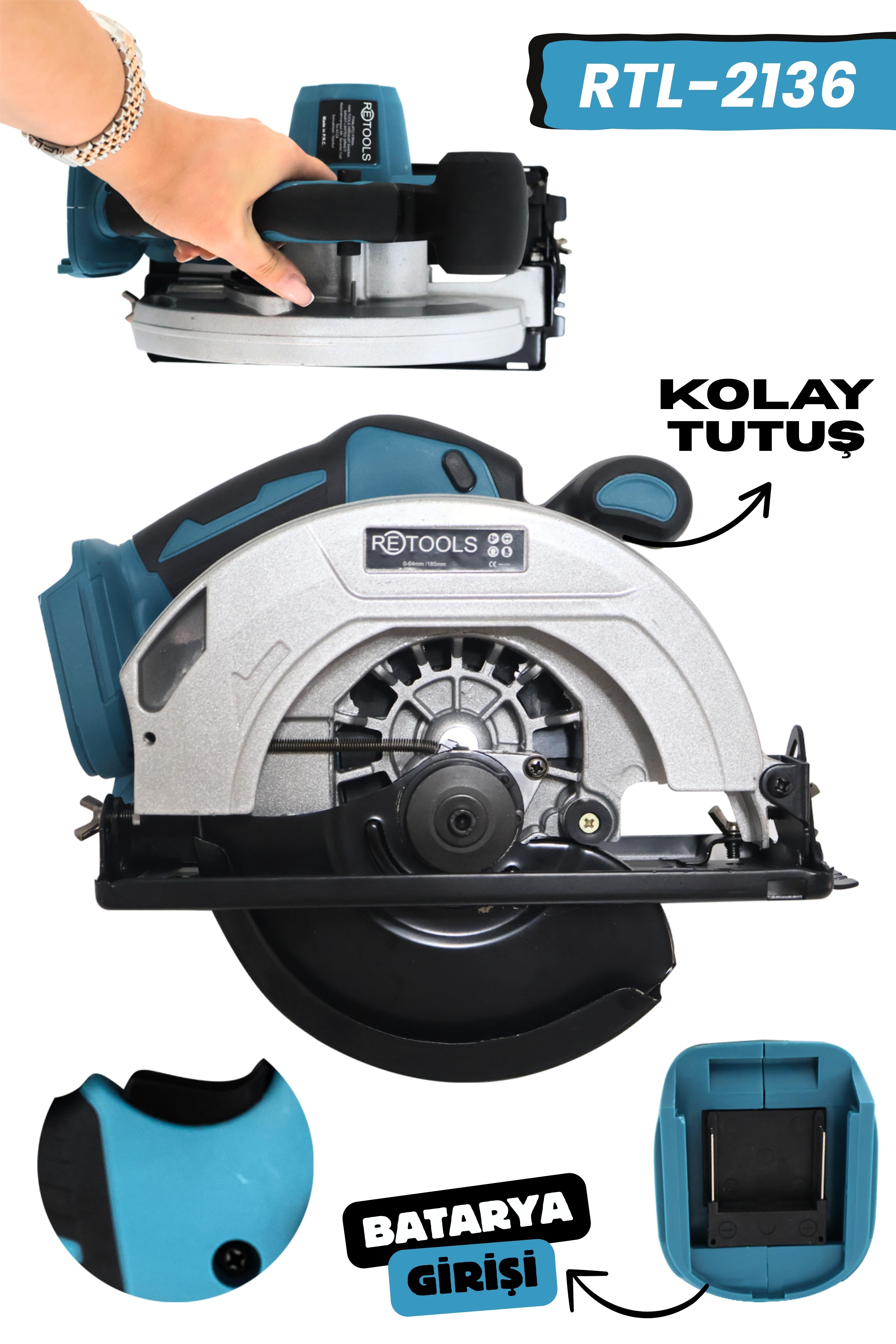 RETOOLS 185 MM DAİRE TESTERE GÖVDE ÜRÜN