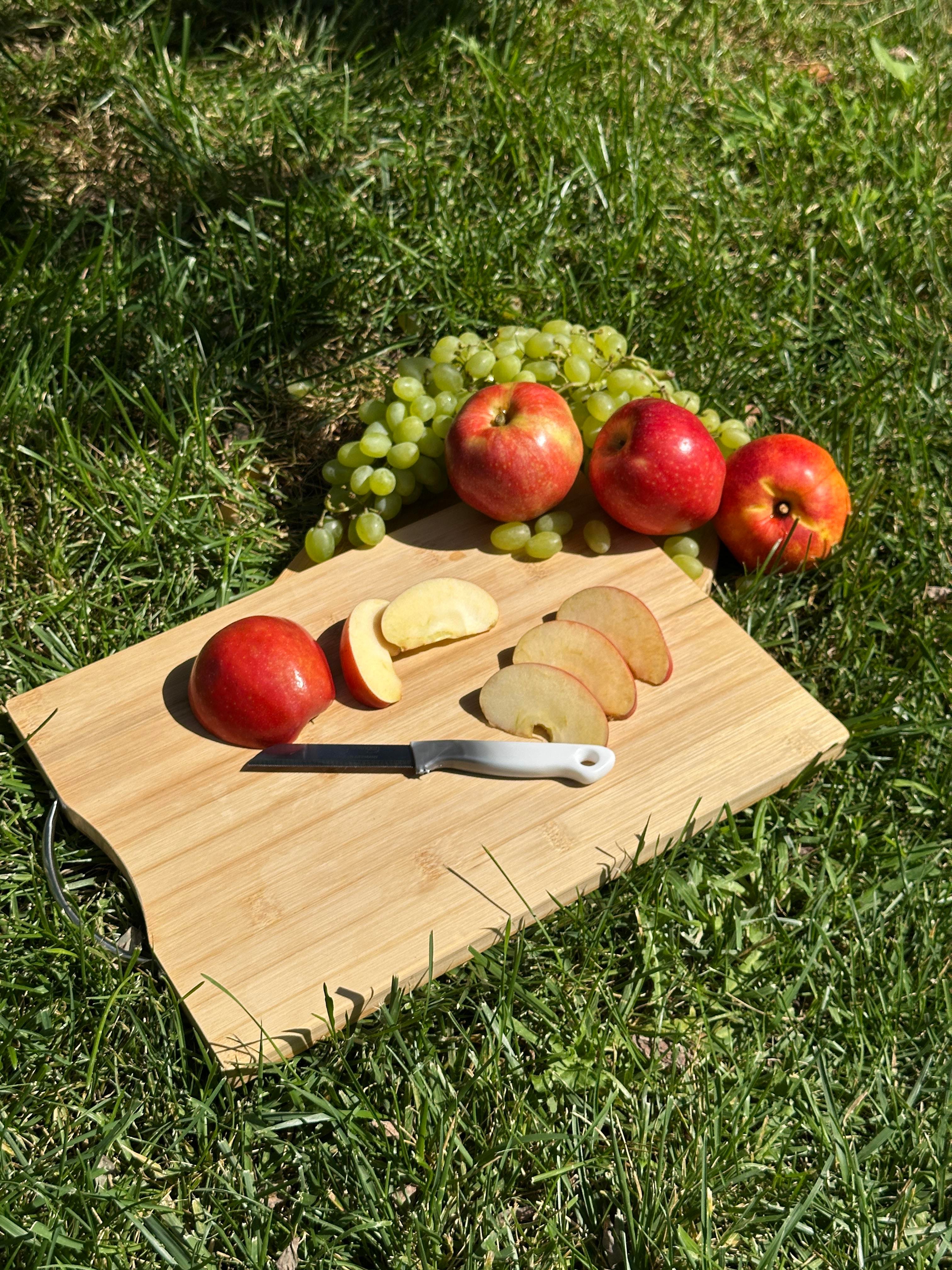 Solingen Ebruli Gri Tırtıklı Meyve Bıçağı – 18,5 cm, Paslanmaz Alman Çeliği, Ergonomik Sap (Tekli)