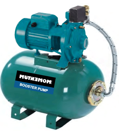 2PCM160-80A 2 HP Yatay Tip Paslanmaz Fanlı Hidrofor Pompası
