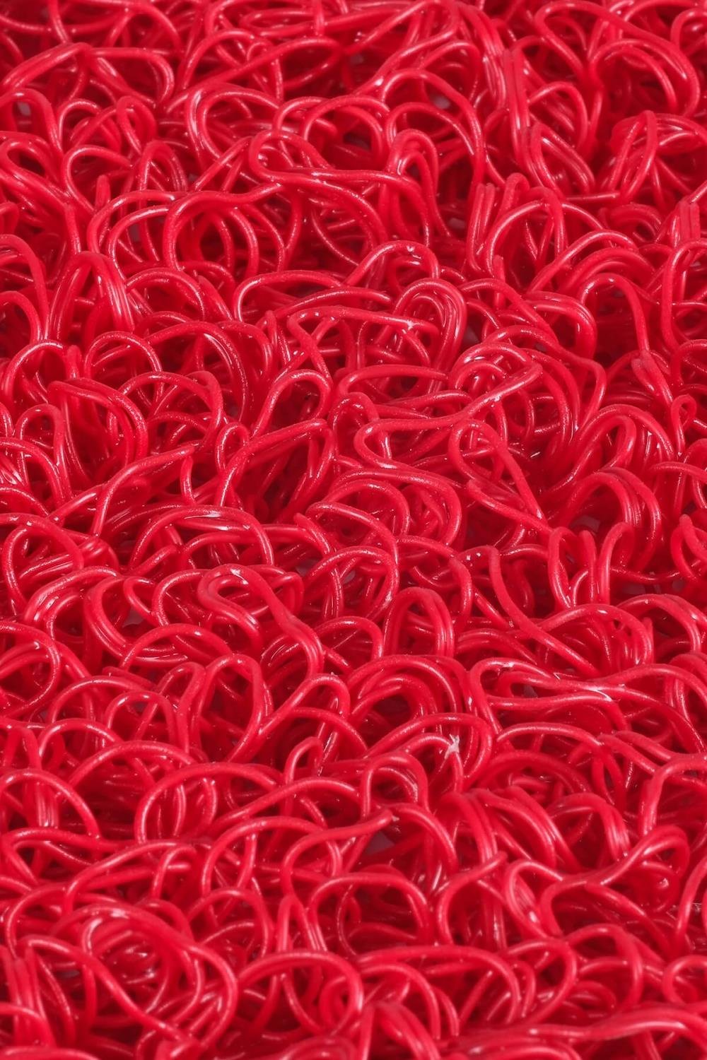 Gardenya Karmaşık Paspas Kırmızı 1 mt x 15 mt 12 mm