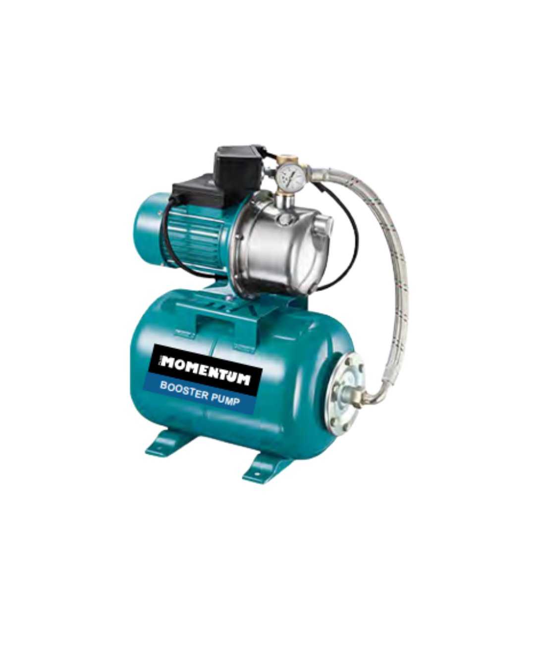 PJM101C-24A 1 HP Paslanmaz Jet Pompa Paket Hidrofor