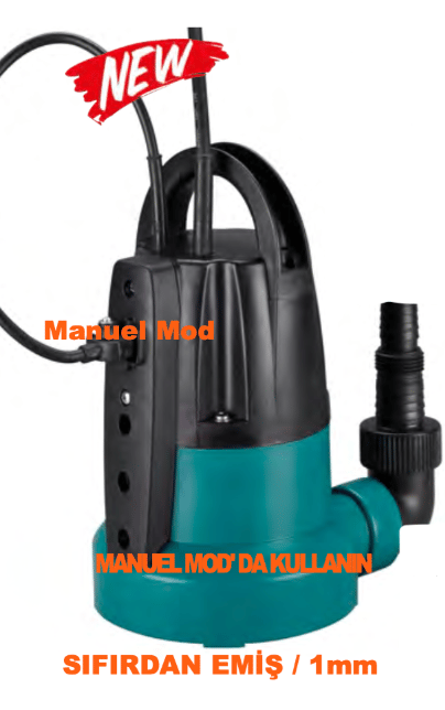 PKS-400SW – Sıfırdan Emişli Drenaj Pompası (Manuel Mod Özellikli)