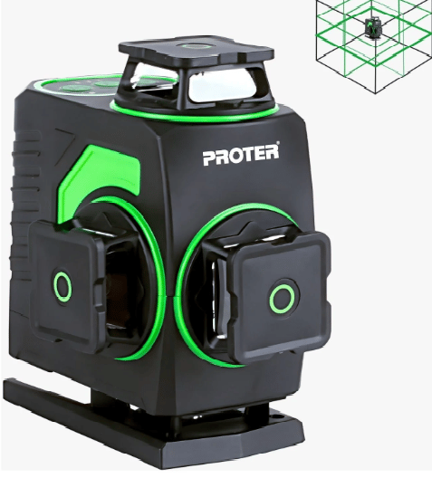 PL 360 LS 3 X 360 Şakül  4.0 Ah 3.7 V Li - on Pil  (Yeşil Lazer Şarjlı) 