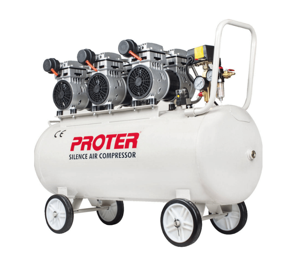 PR 103 S SESSİZ-YAĞSIZ 100 LT 3 HP.8 BAR HAVA KOMPRESÖRÜ
