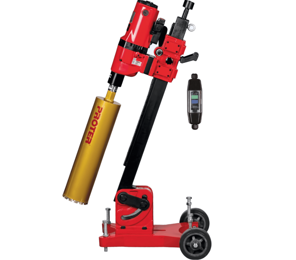 PR 2600 A   AÇILI SEHPALI   KAROT MAKİNASI 2 VİTES