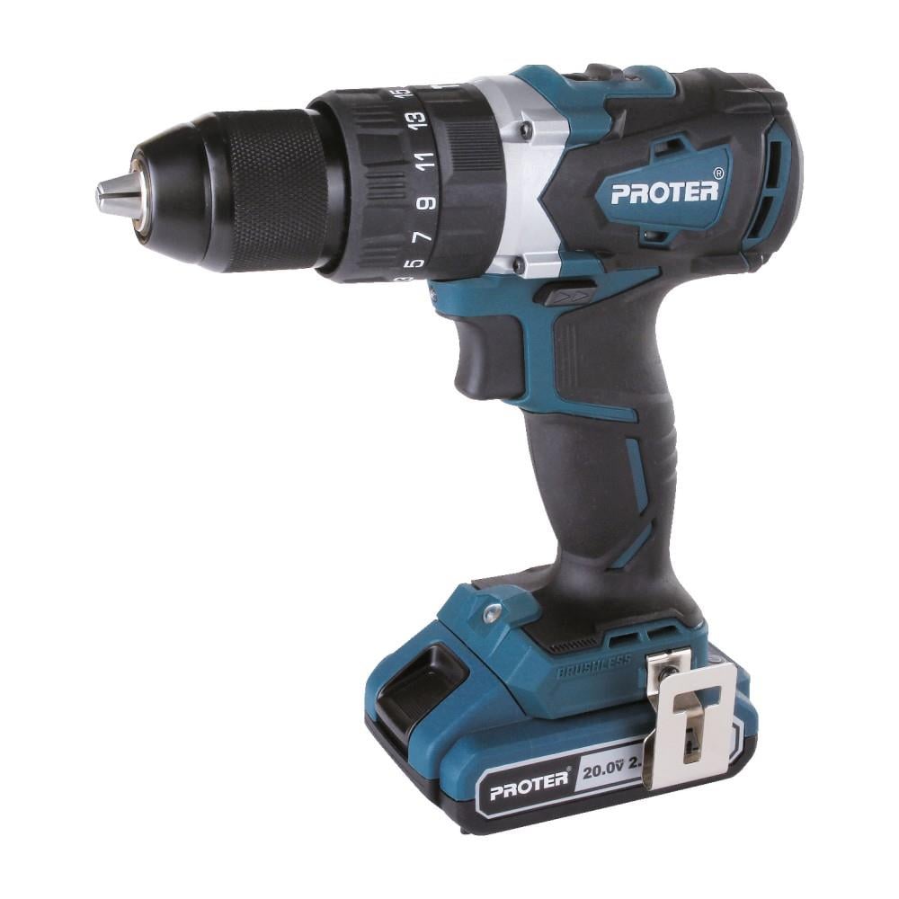 PST 720 BL 2.0 Ah 20 V Li-ion Pil 2 Vts.Darbeli Kömürsüz Şarjlı Matkap