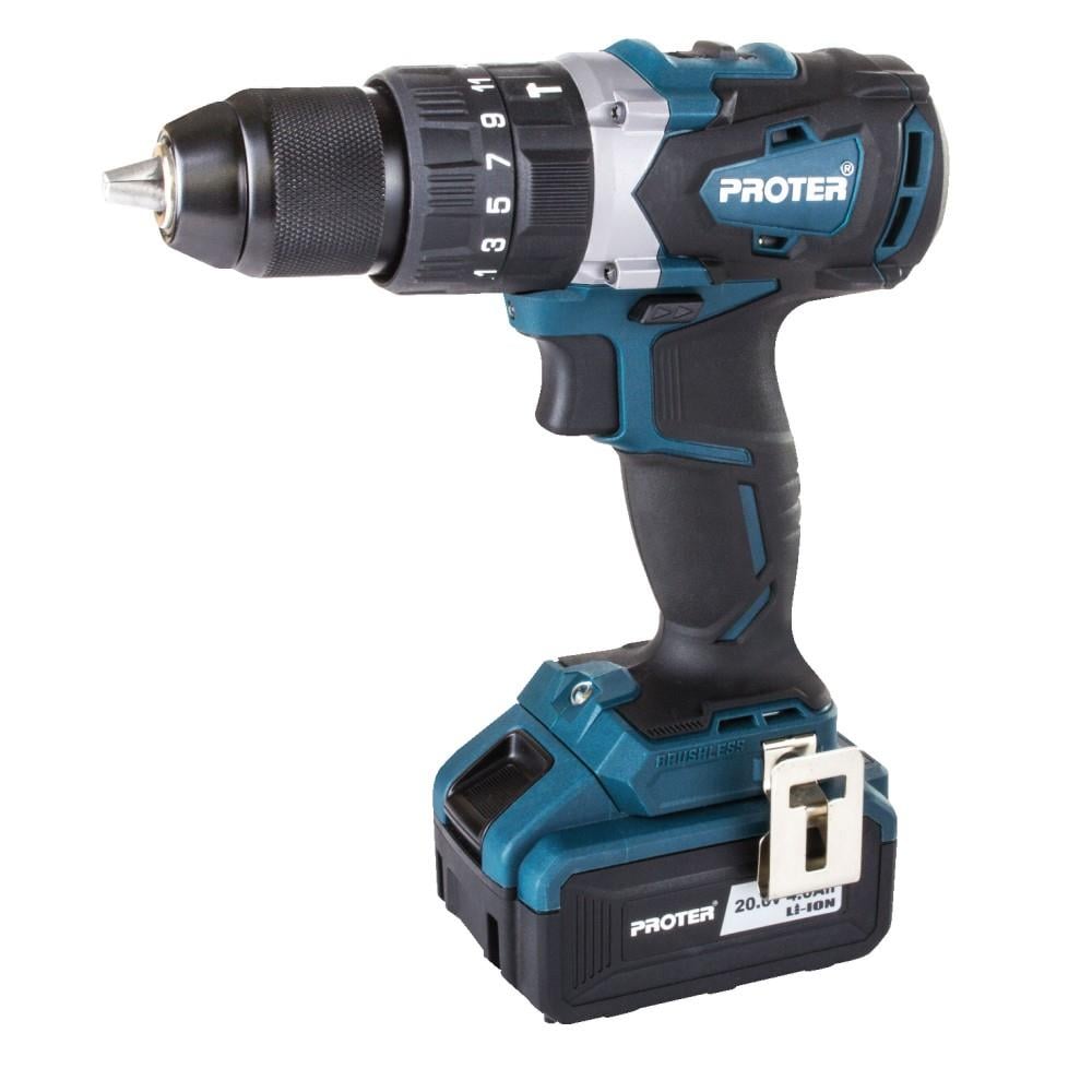 PST 740 BL 4.0 Ah 20 V Li-ionPil 2 Vts.Darbeli Kömürsüz Şarjlı Matkap