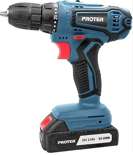 PST 920 SP 10 mm 2.0 Ah.20 V  Li-ion Pil 2 Vts.Şarjlı Matkap