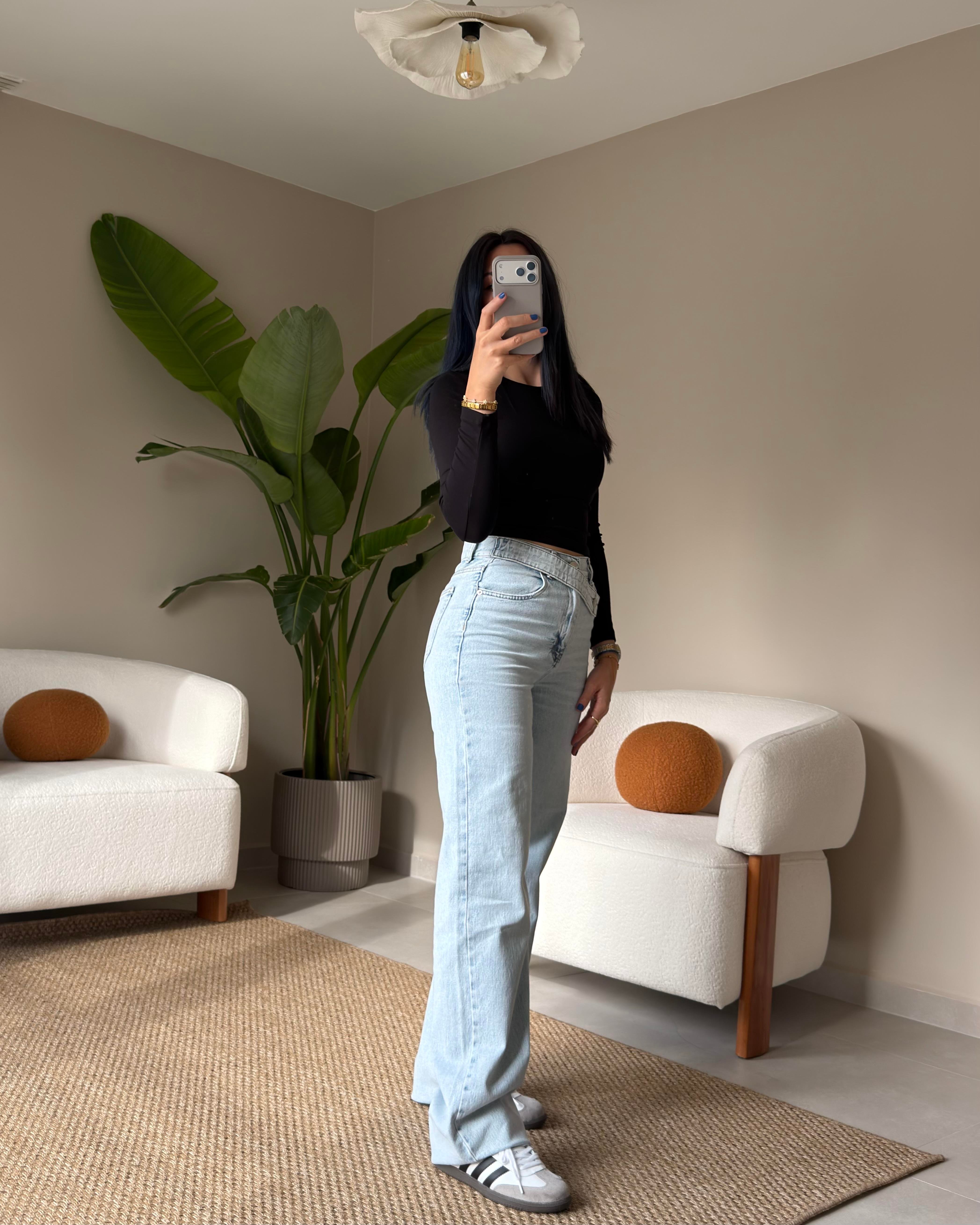 AÇIK MAVİ WIDE LEG JEAN