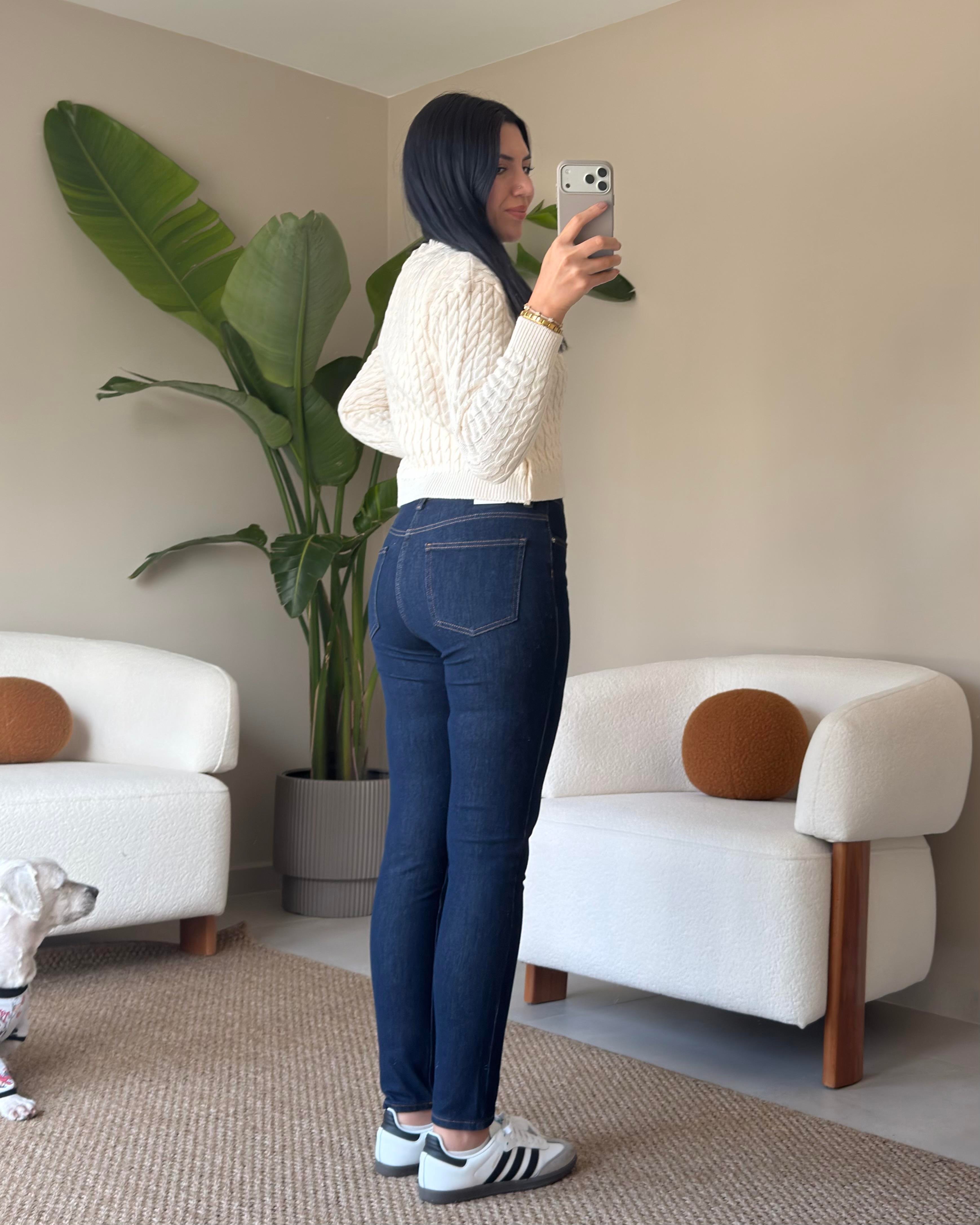 LACİVERT STRETCH JEAN