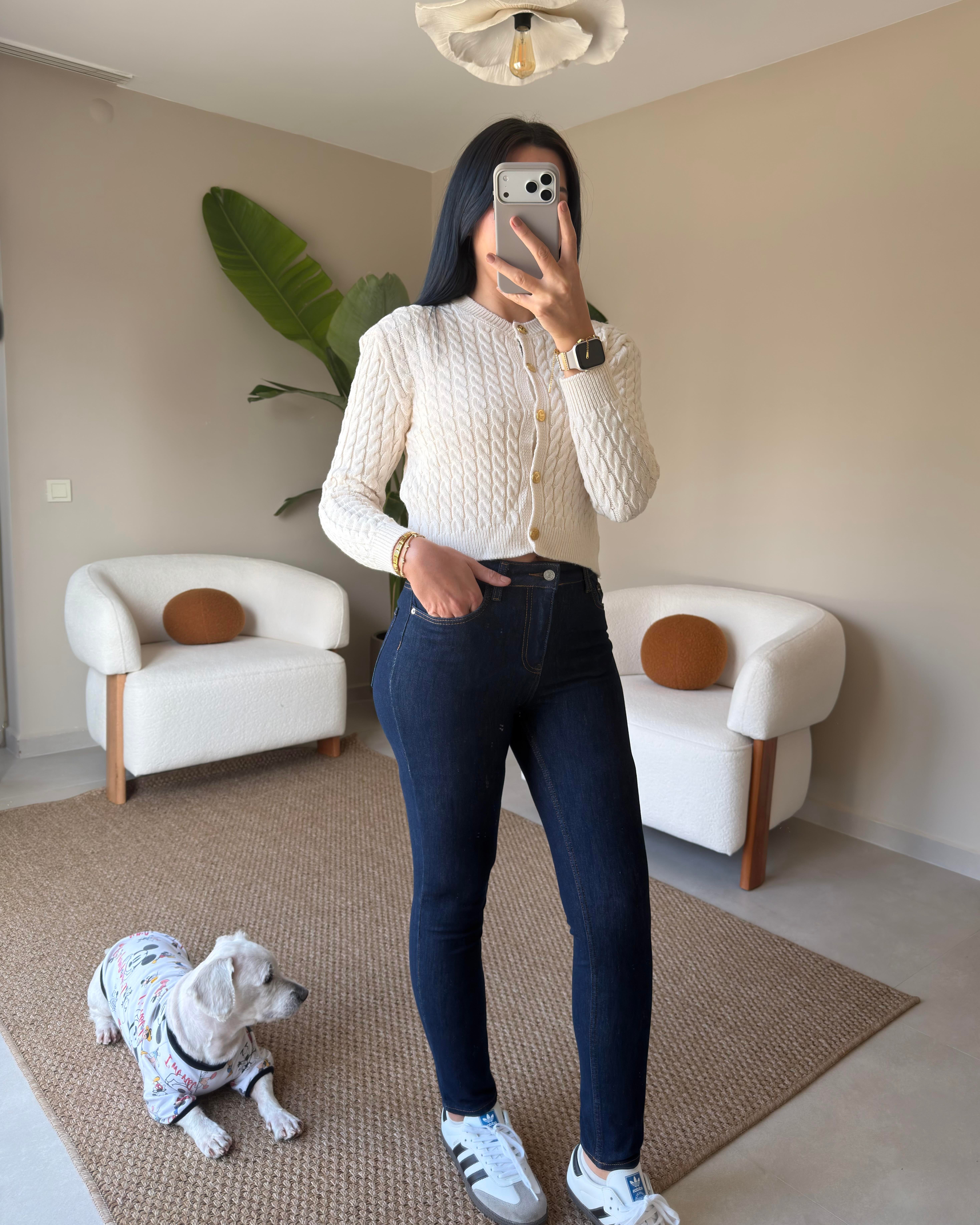 LACİVERT STRETCH JEAN