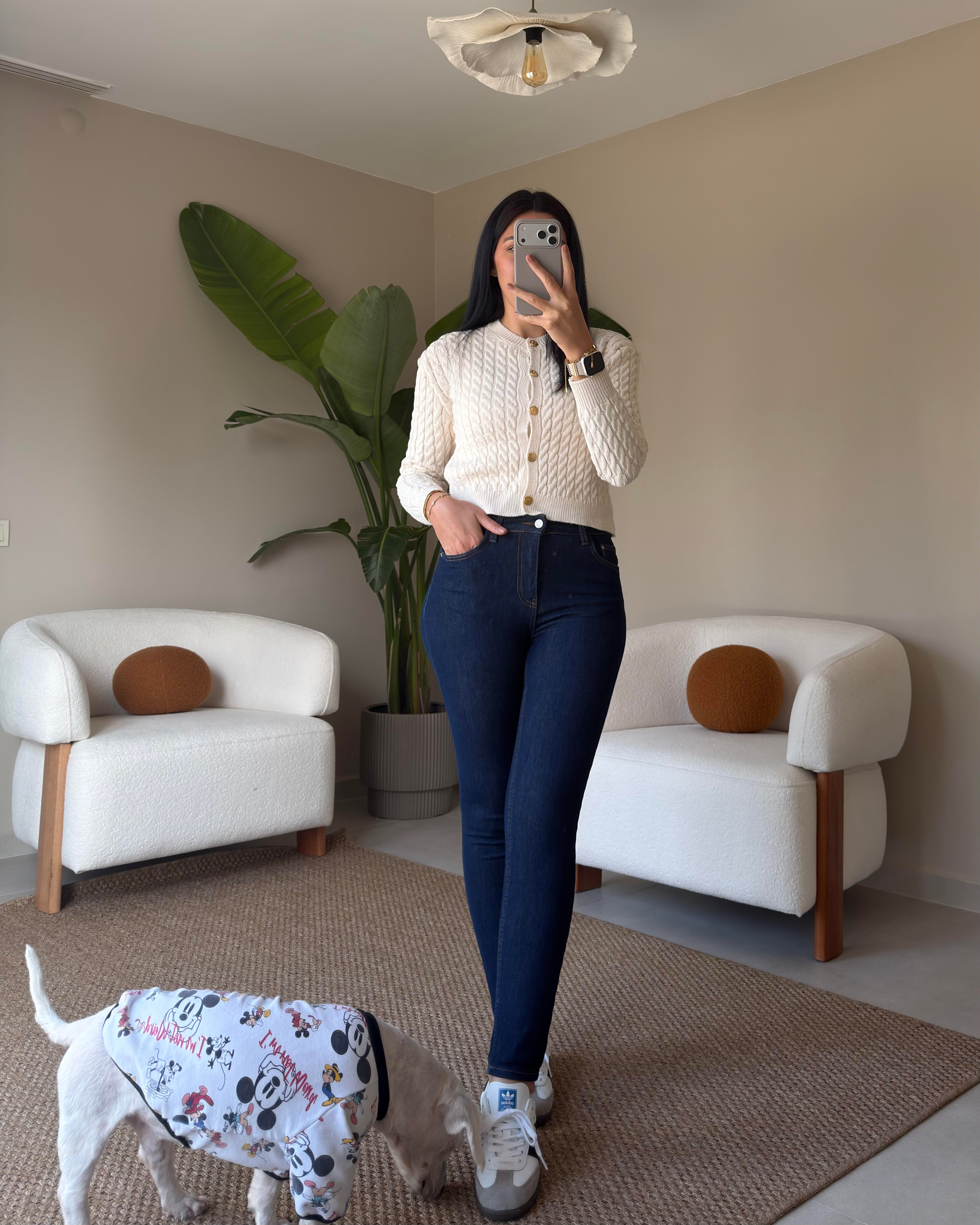 LACİVERT STRETCH JEAN