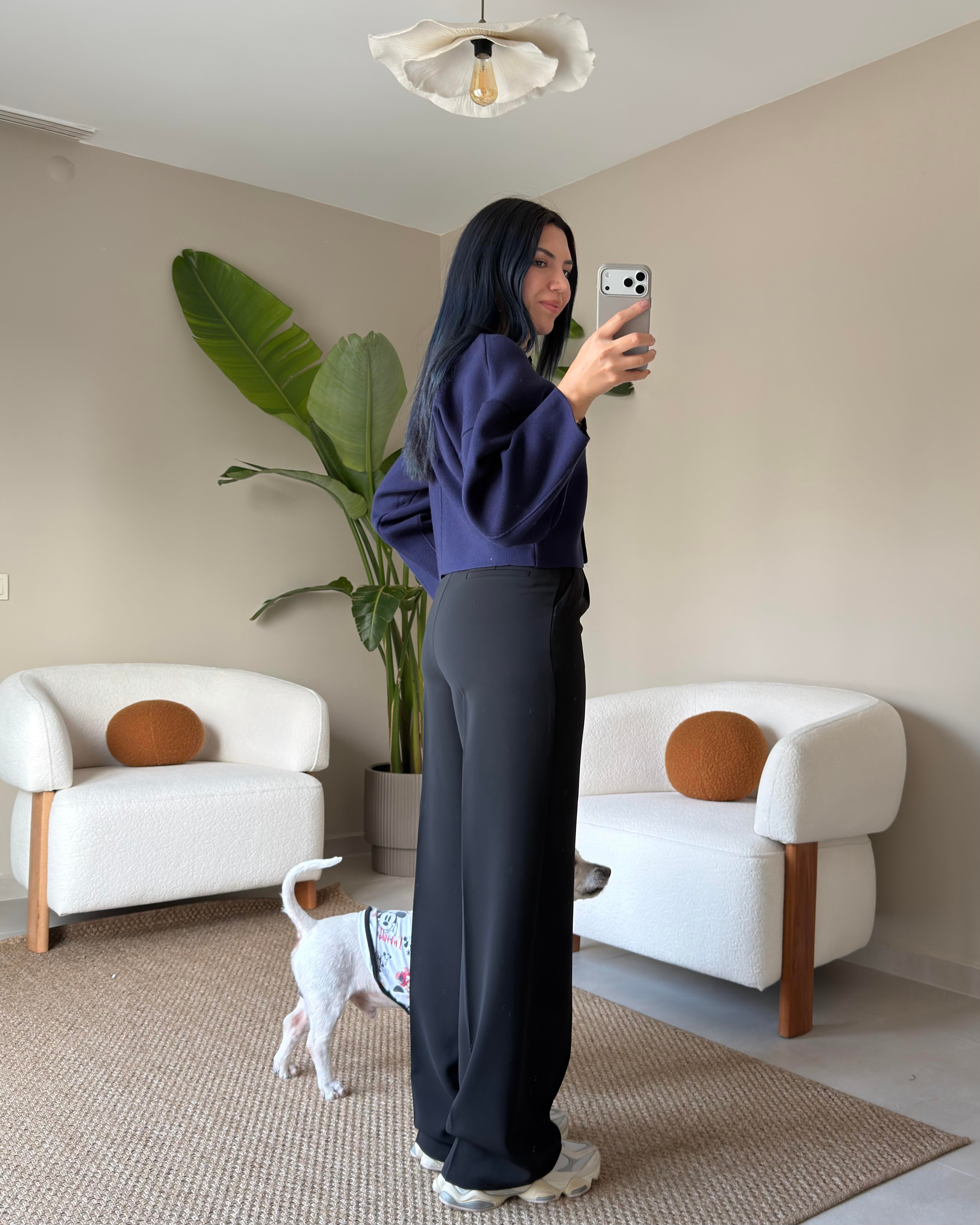 LACİVERT TRİKO HIRKA