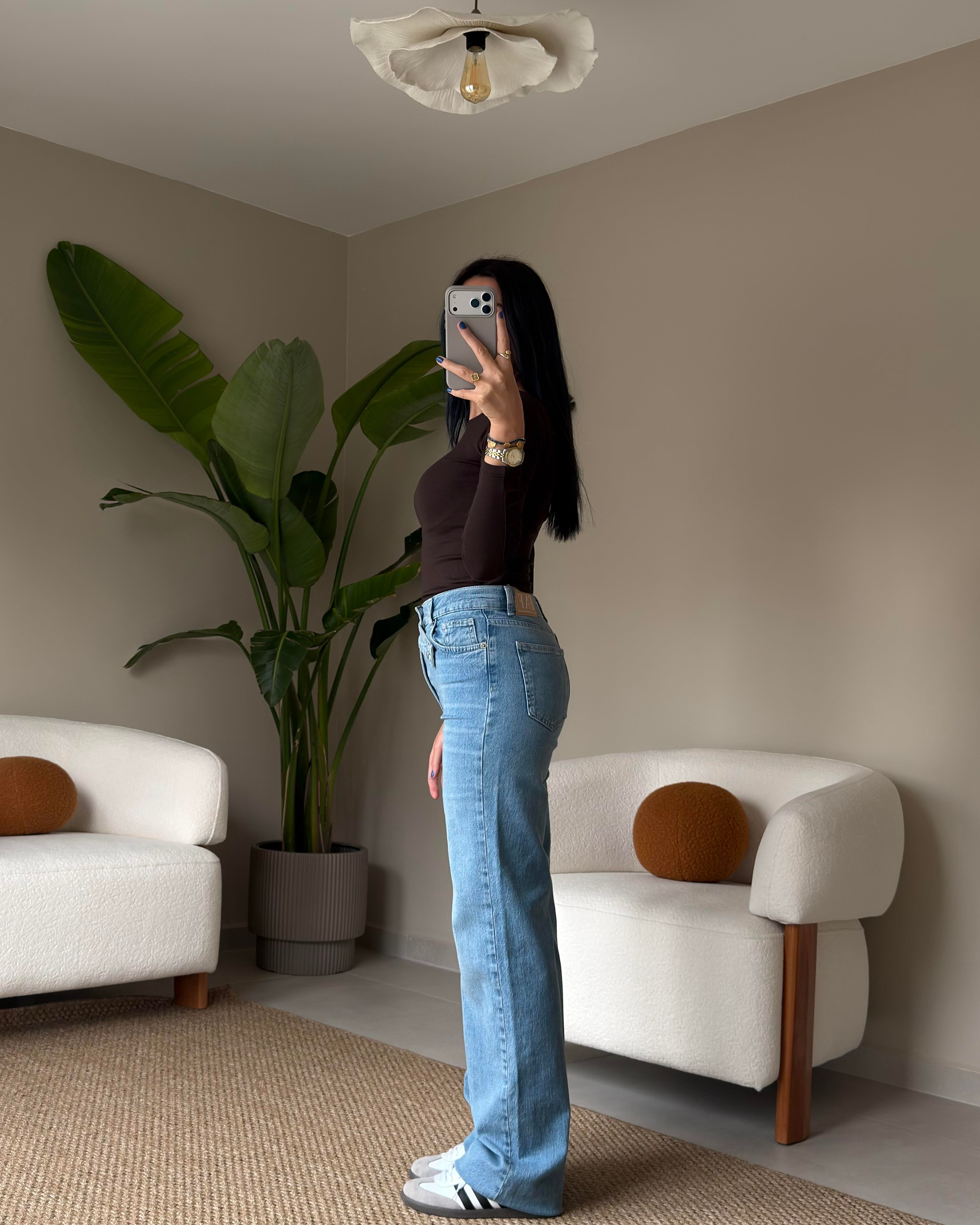 MAVİ WIDE LEG JEAN