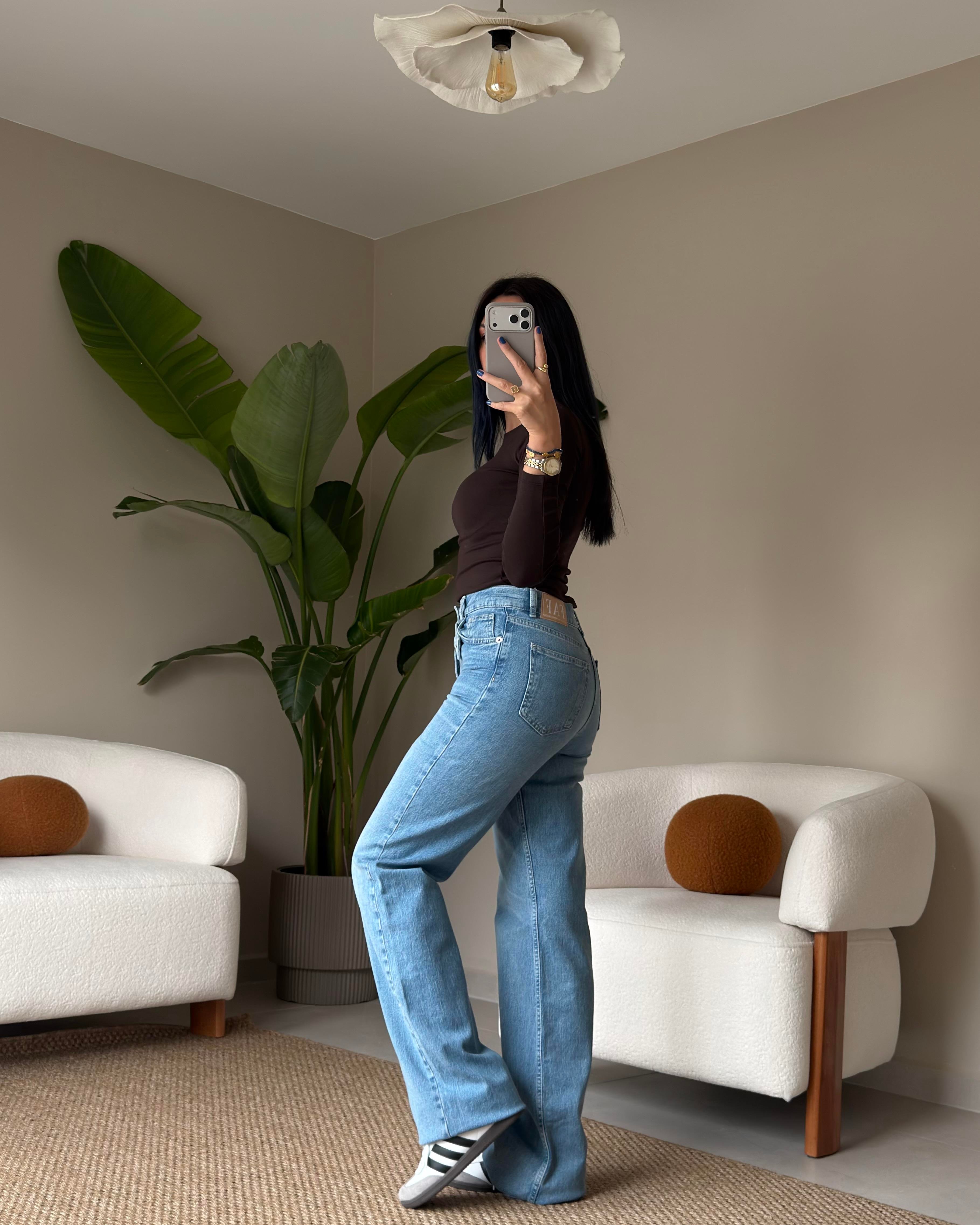 MAVİ WIDE LEG JEAN