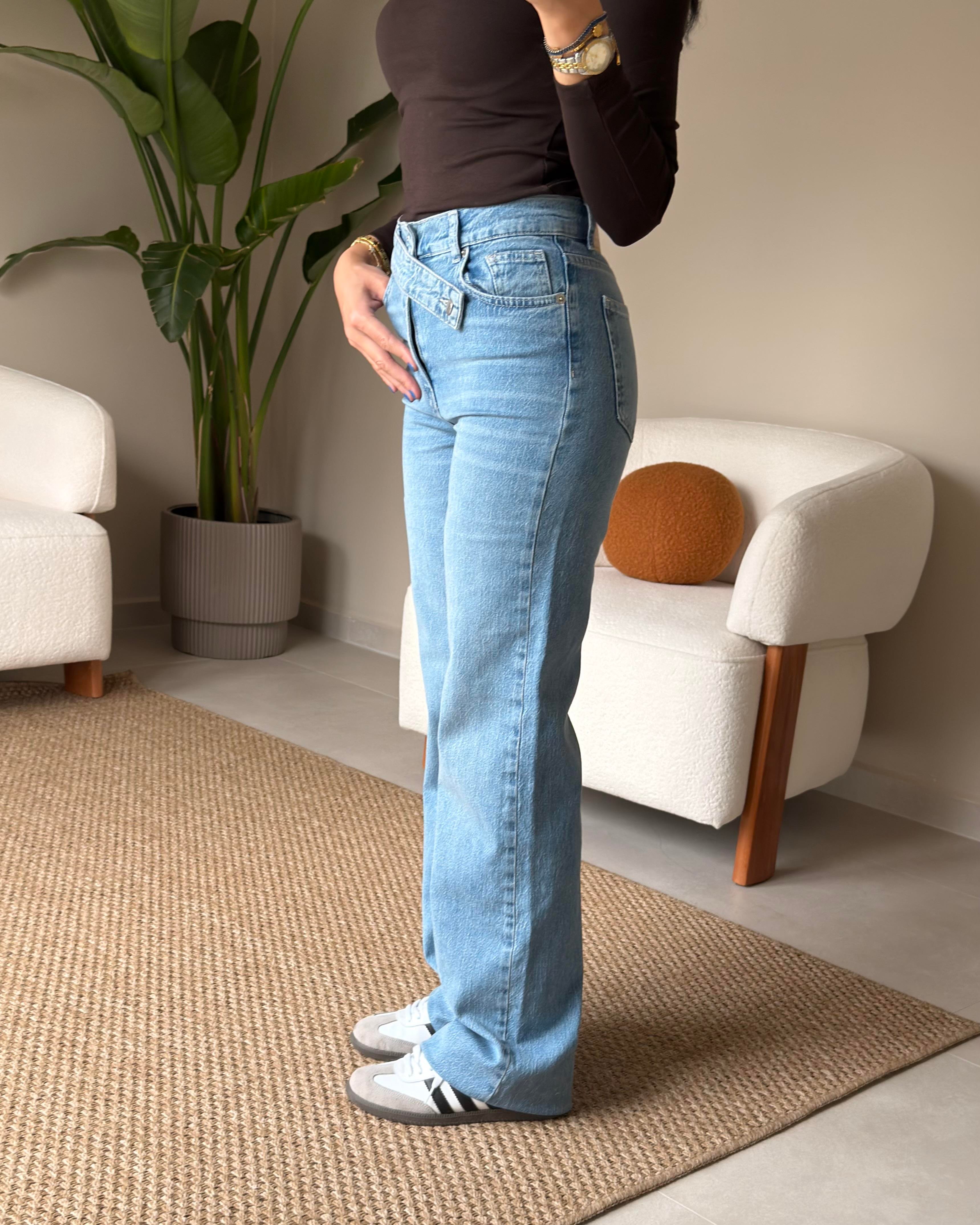 MAVİ WIDE LEG JEAN