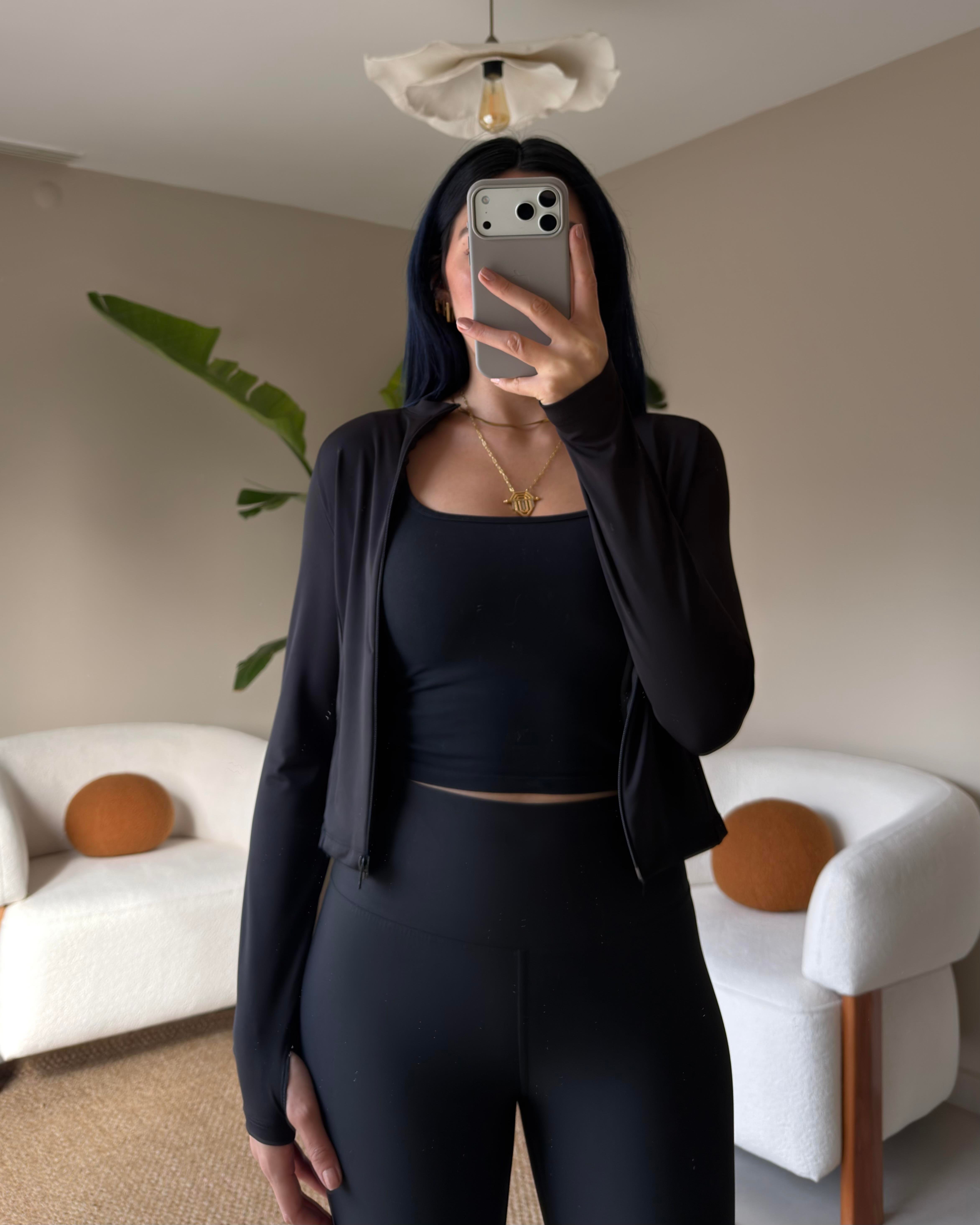 SİYAH DALGIÇ CEPLİ FERMUARLI BODY