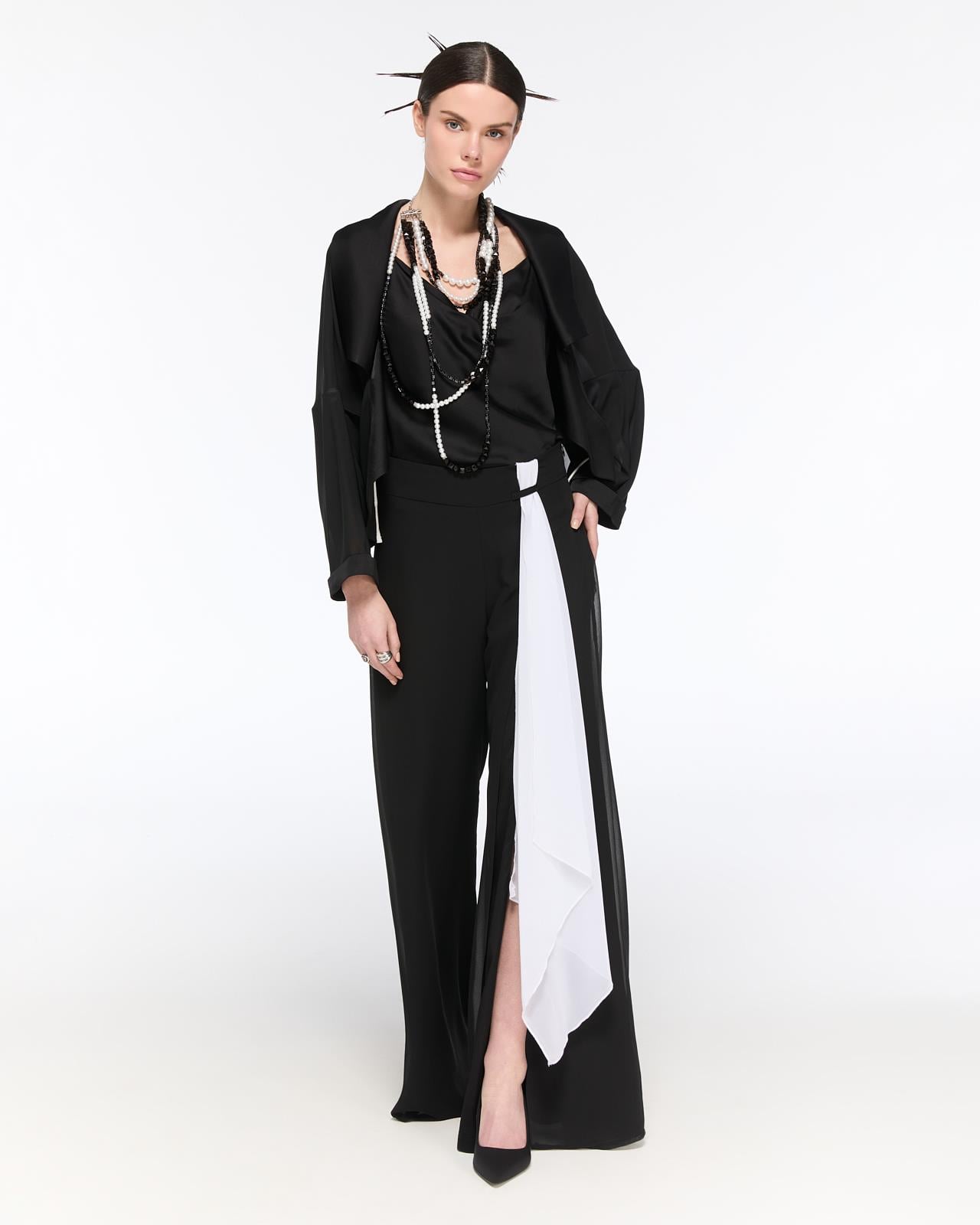 Elegance Şifon Tasarım Ceket