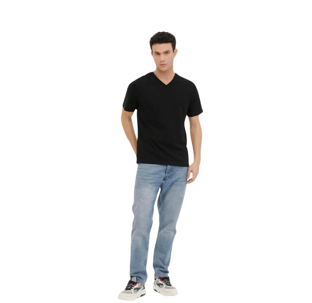 KİNETİX SN221 SİYAH BASIC TSHİRT