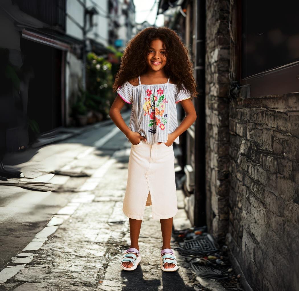 Vicco Cube Filet Çocuk Sandalet