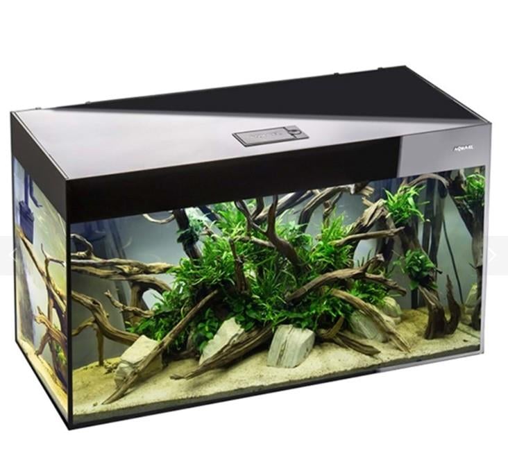 Aquael Glossy Akvaryum Seti 100 D&N Siyah
