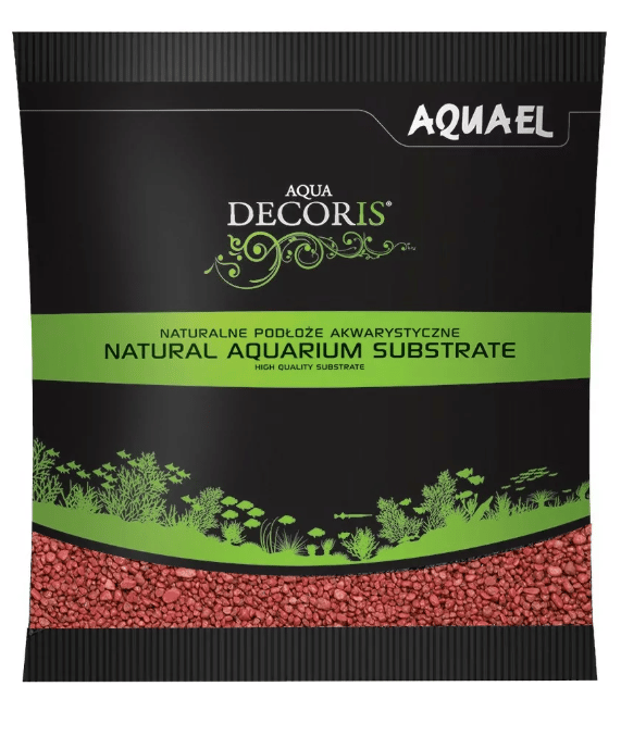 Aquael Gravel Decoris Kırmızı Kum 1KG