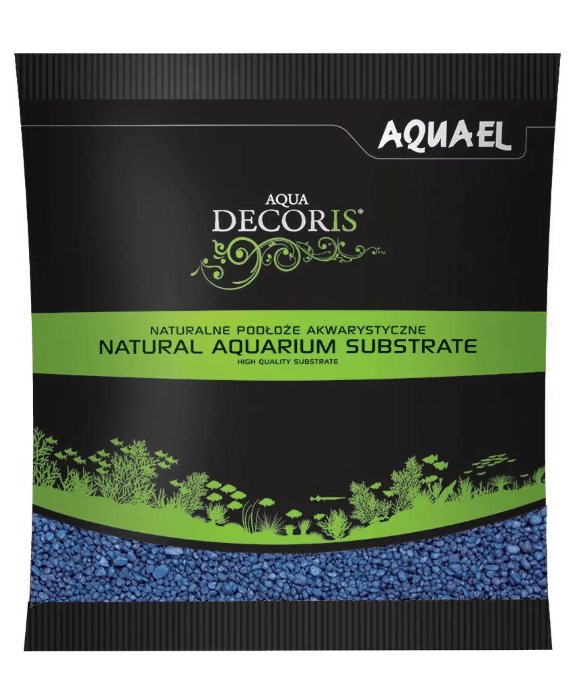 Aquael Gravel Decoris Mavi Kum 1KG