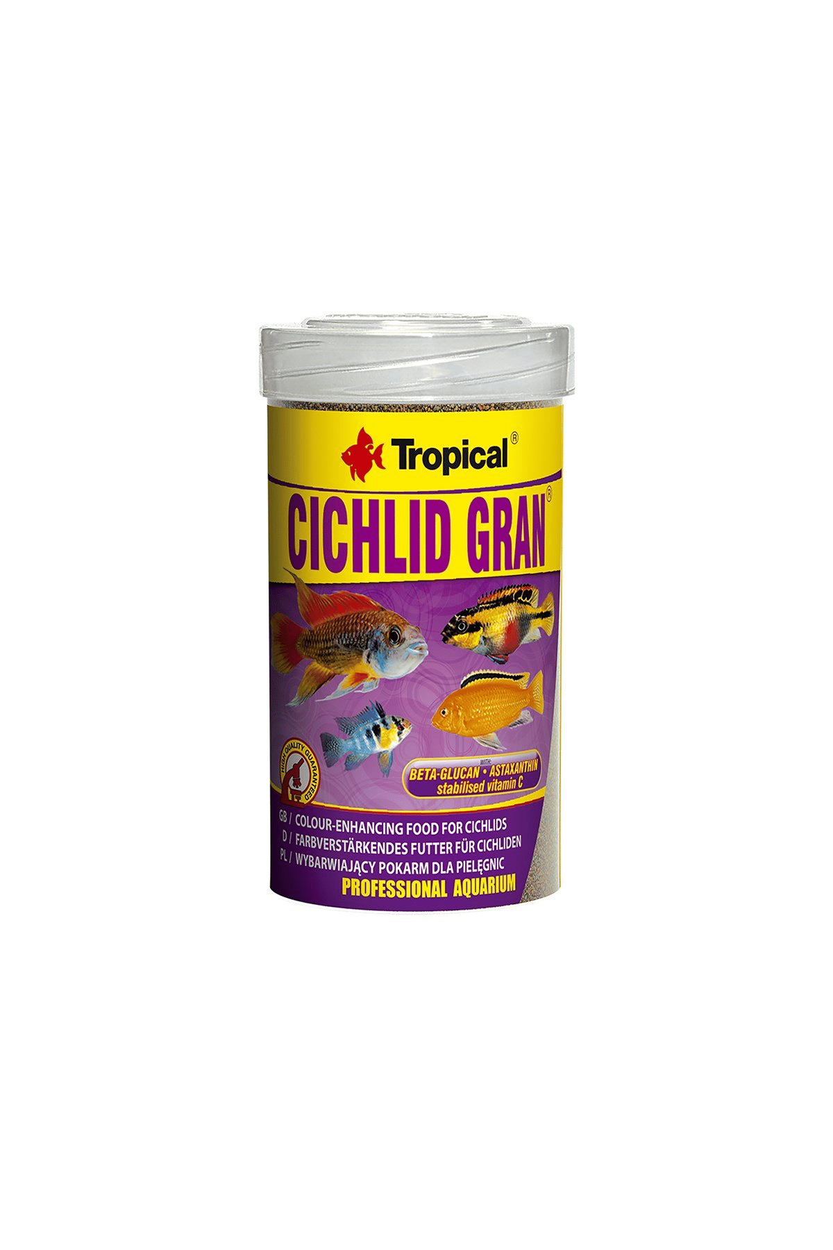 Tropical Cichlid Gran 100ml/55Gr