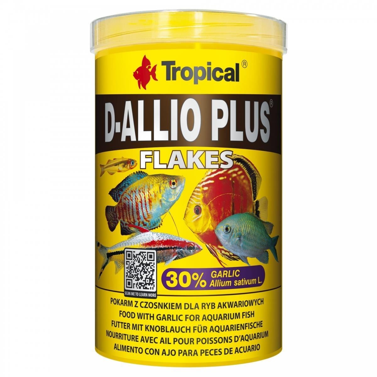 Tropical D-Allio Plus Flakes 1000ml/200Gr