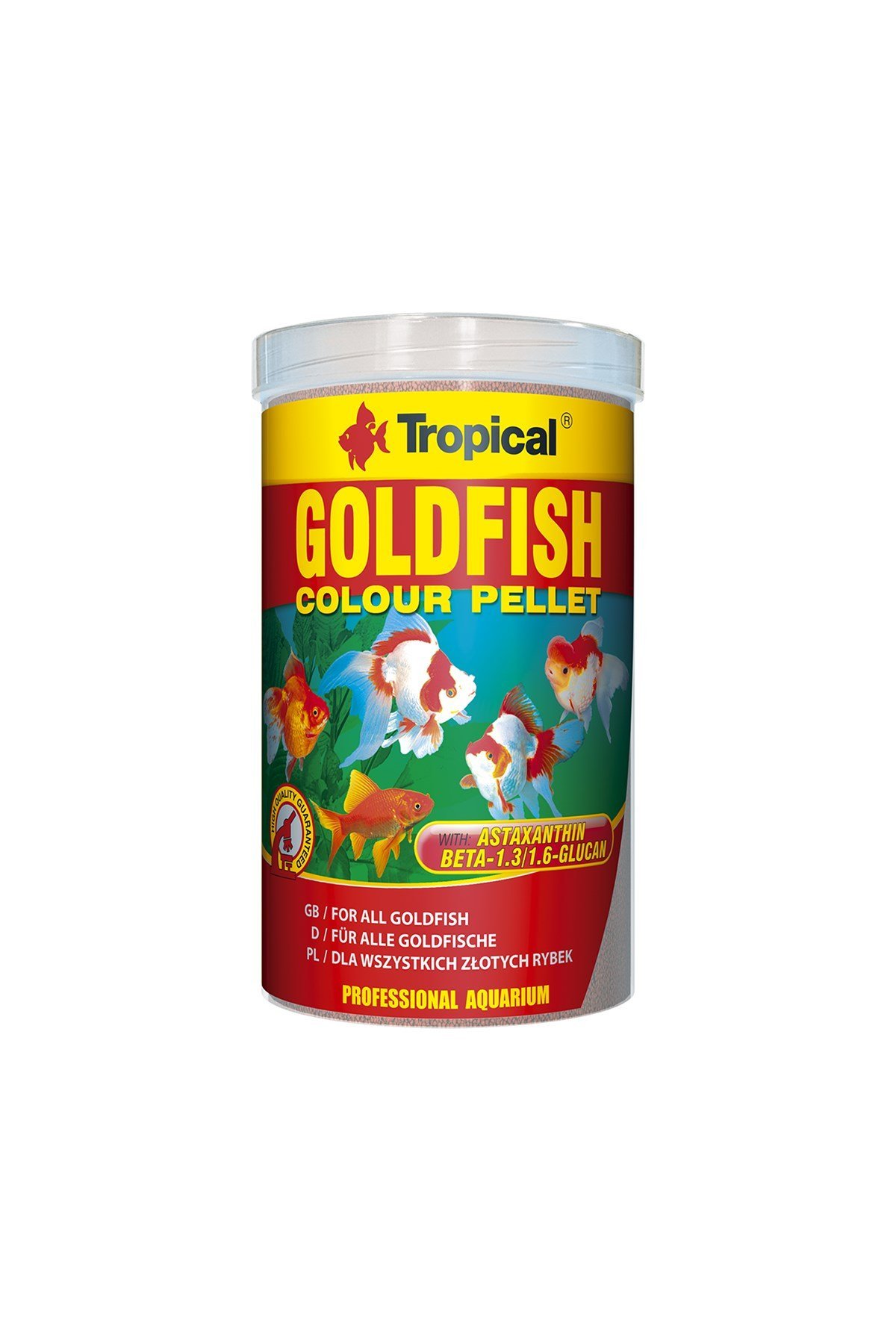 Tropical Goldfish Colour Pellet Size S
