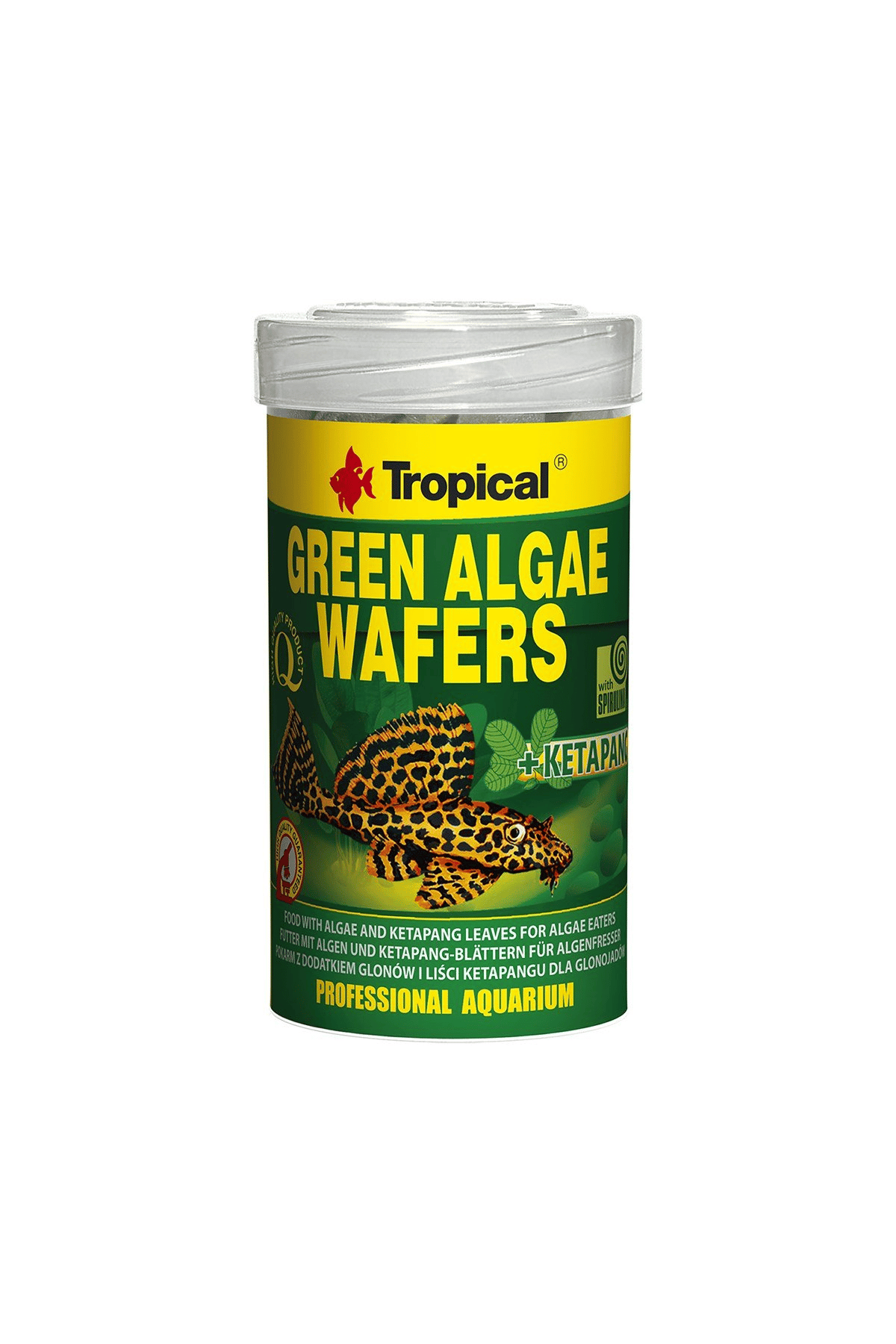 Tropical Green Algae Wafers 250ml/113Gr