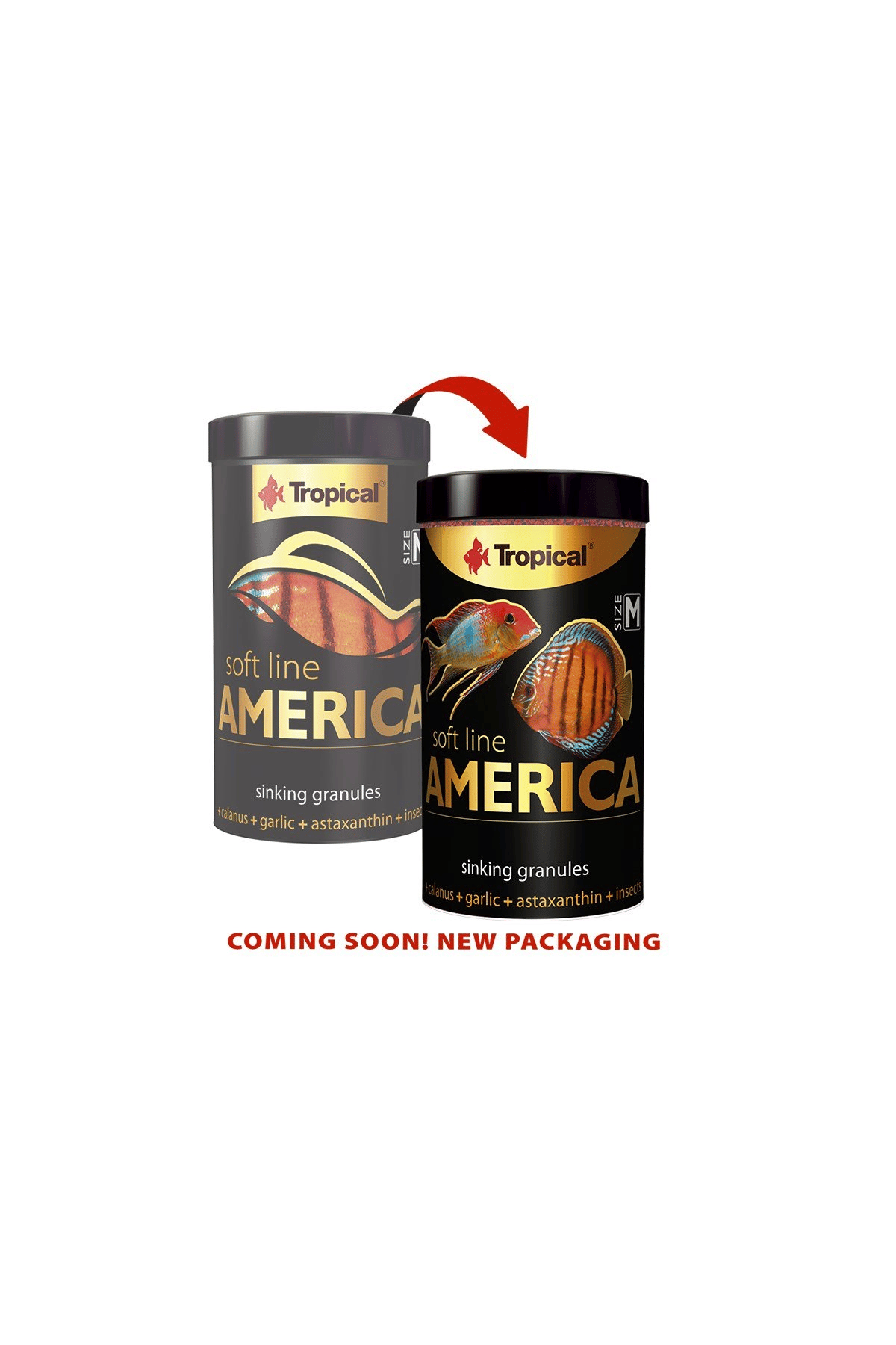 Tropical Soft Line America Size M 250ml/150Gr
