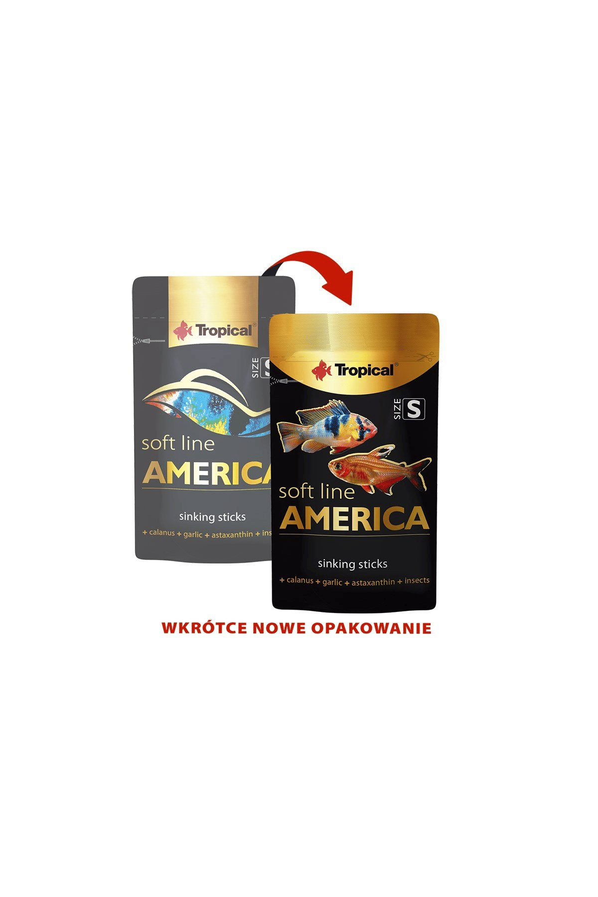 Tropical Soft Line America Size S 10Gr