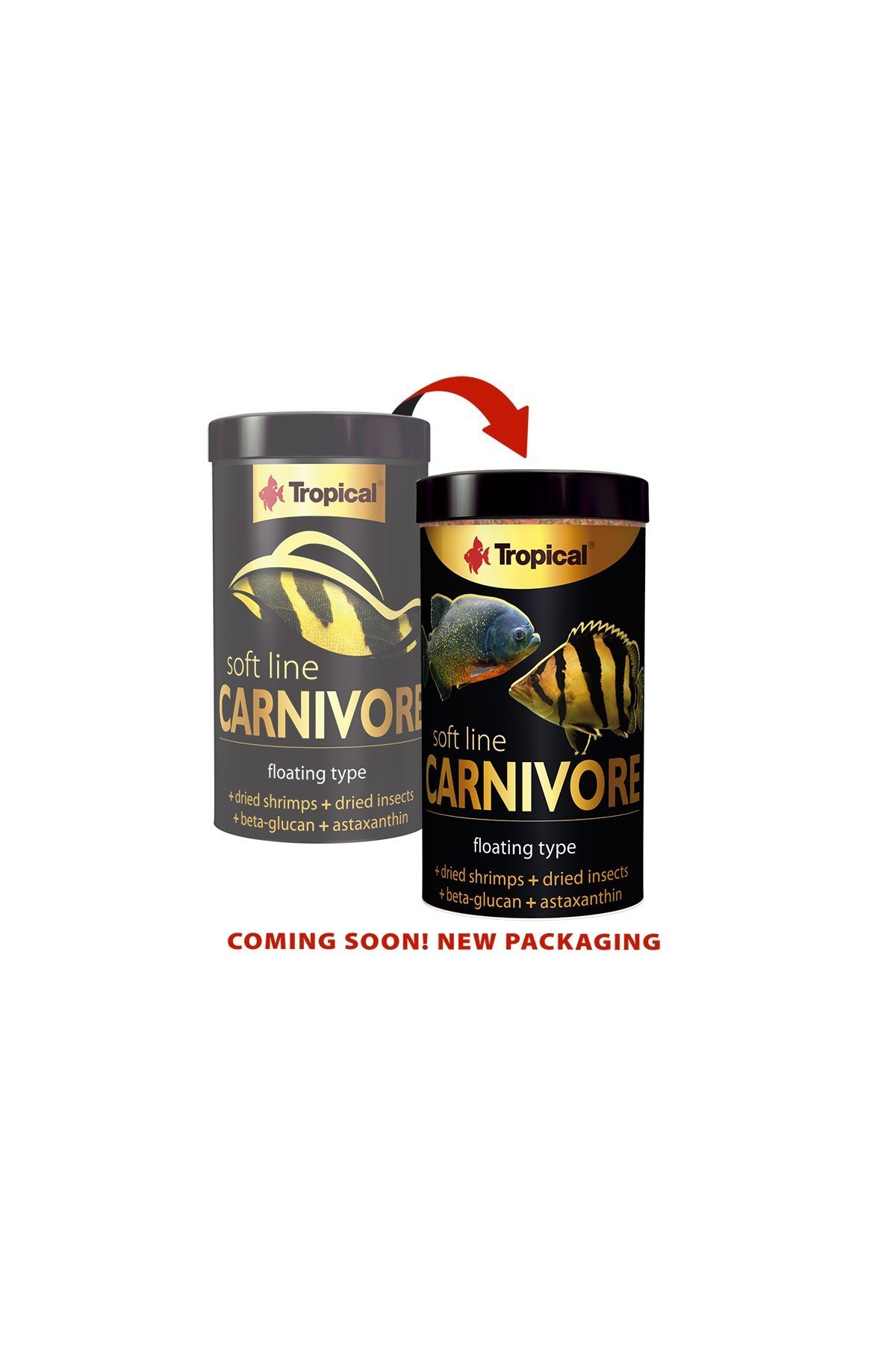 Tropical Soft Line Carnivore 1000ml/320Gr