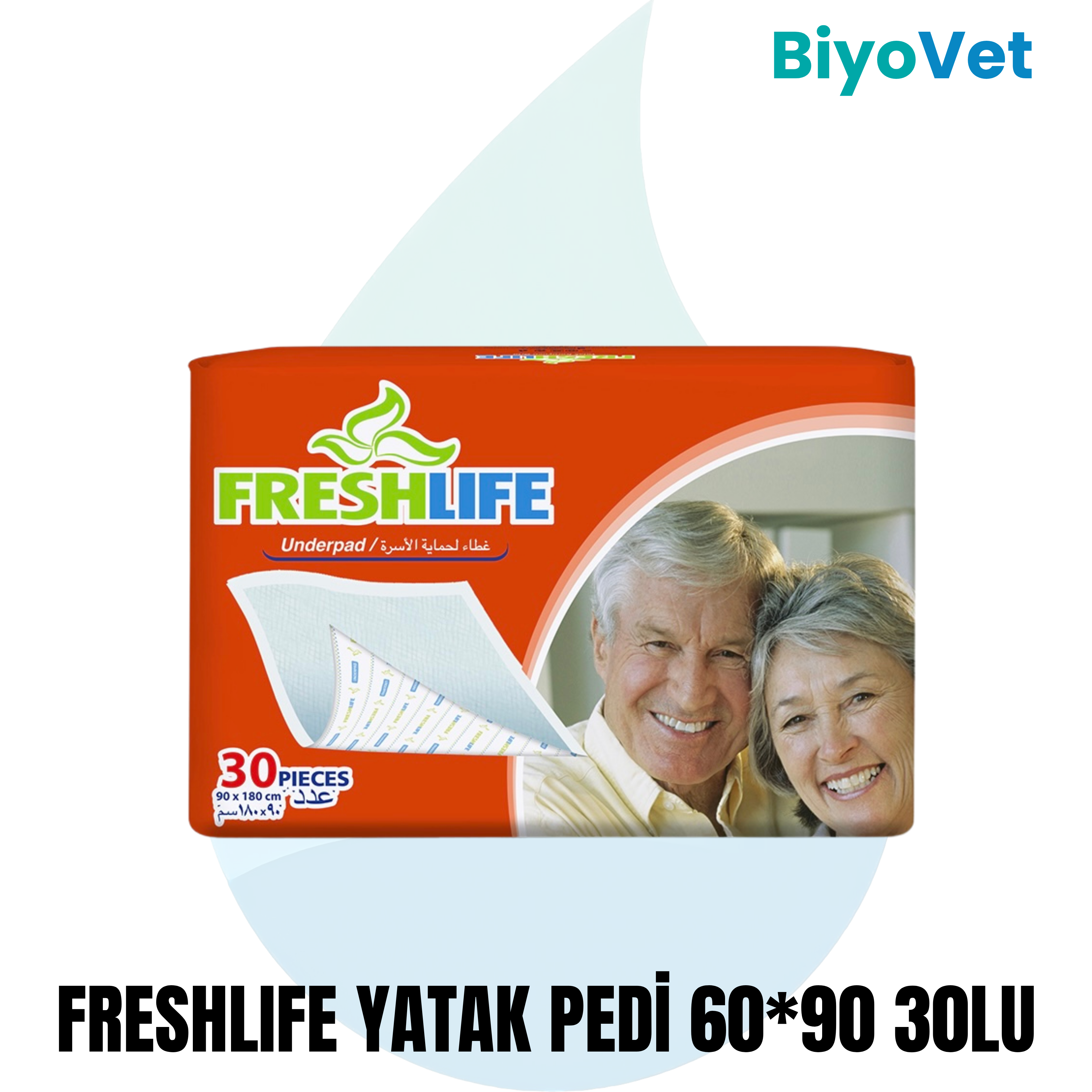FRESHLİFE 60*90 HASTA ALTI PEDİ 30adet