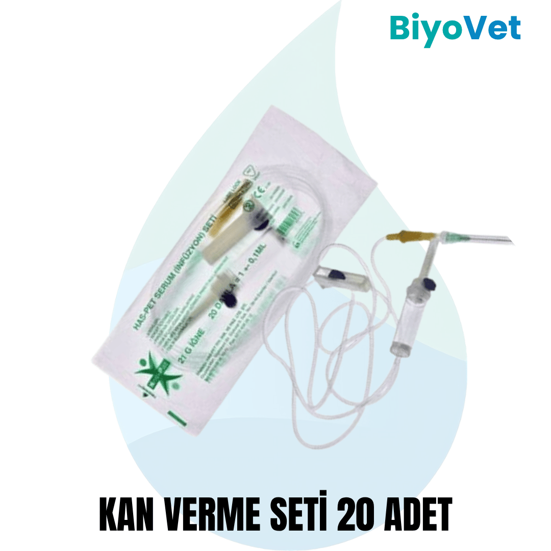 KAN VERME SETİ 20 ADET