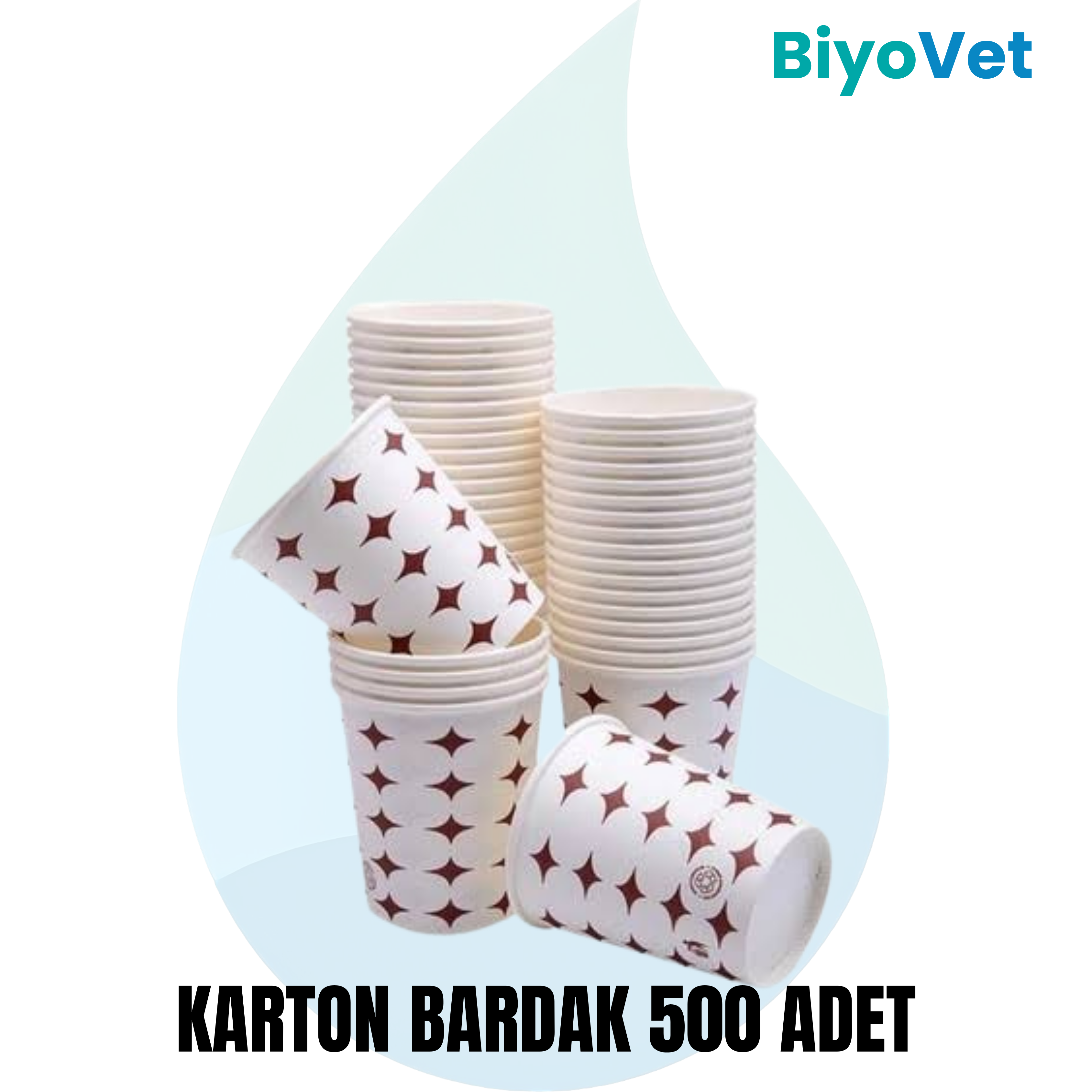 KARTON BARDAK 500 ADET